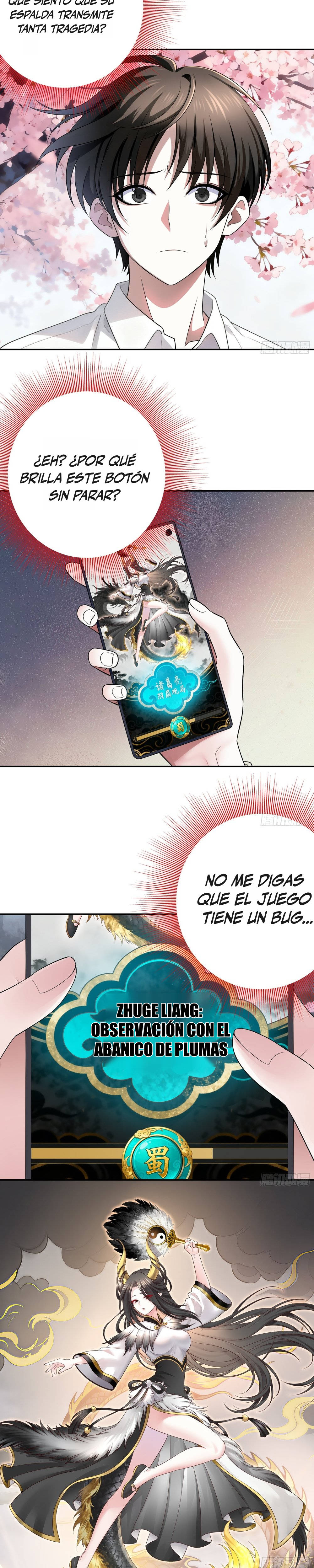 Invoqué a los grandes generales de los Tres Reinos… ¡y me convertí en Primer Ministro de Dongying! Capitulo 1 página 8