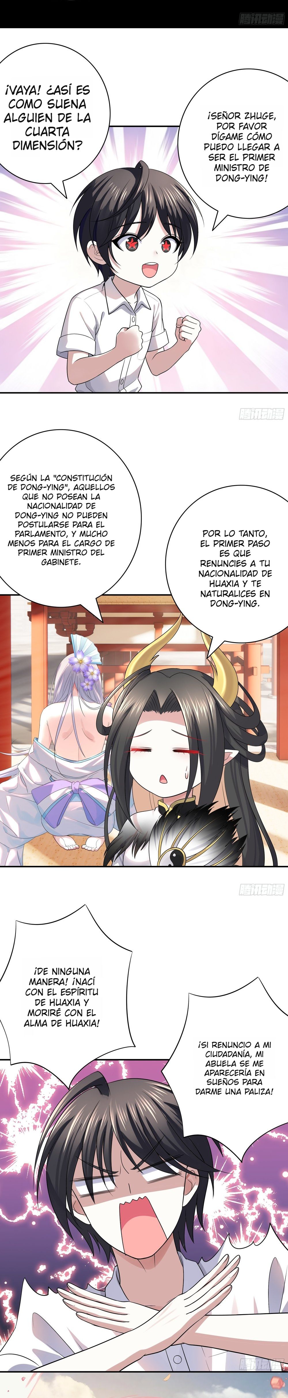 Invoqué a los grandes generales de los Tres Reinos… ¡y me convertí en Primer Ministro de Dongying! Capitulo 2 página 8