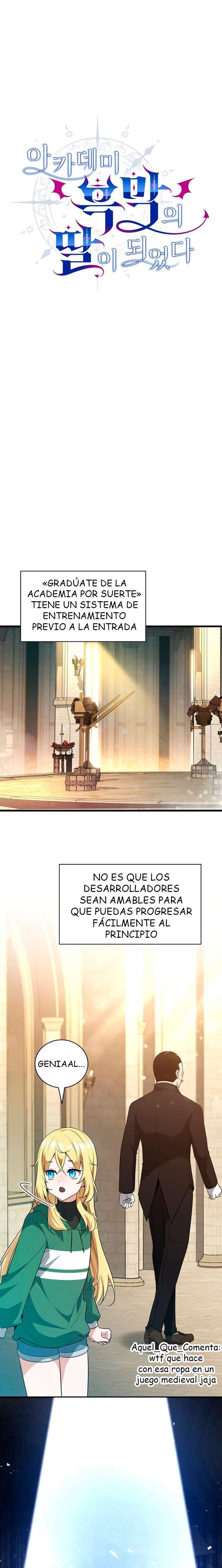I Became the Academy Villain’s Daughter Capitulo 2 página 11
