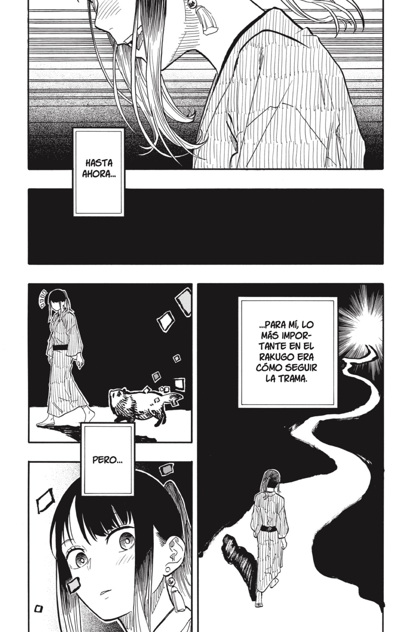 Akane-banashi Capitulo 100: El Rakuverso página 15