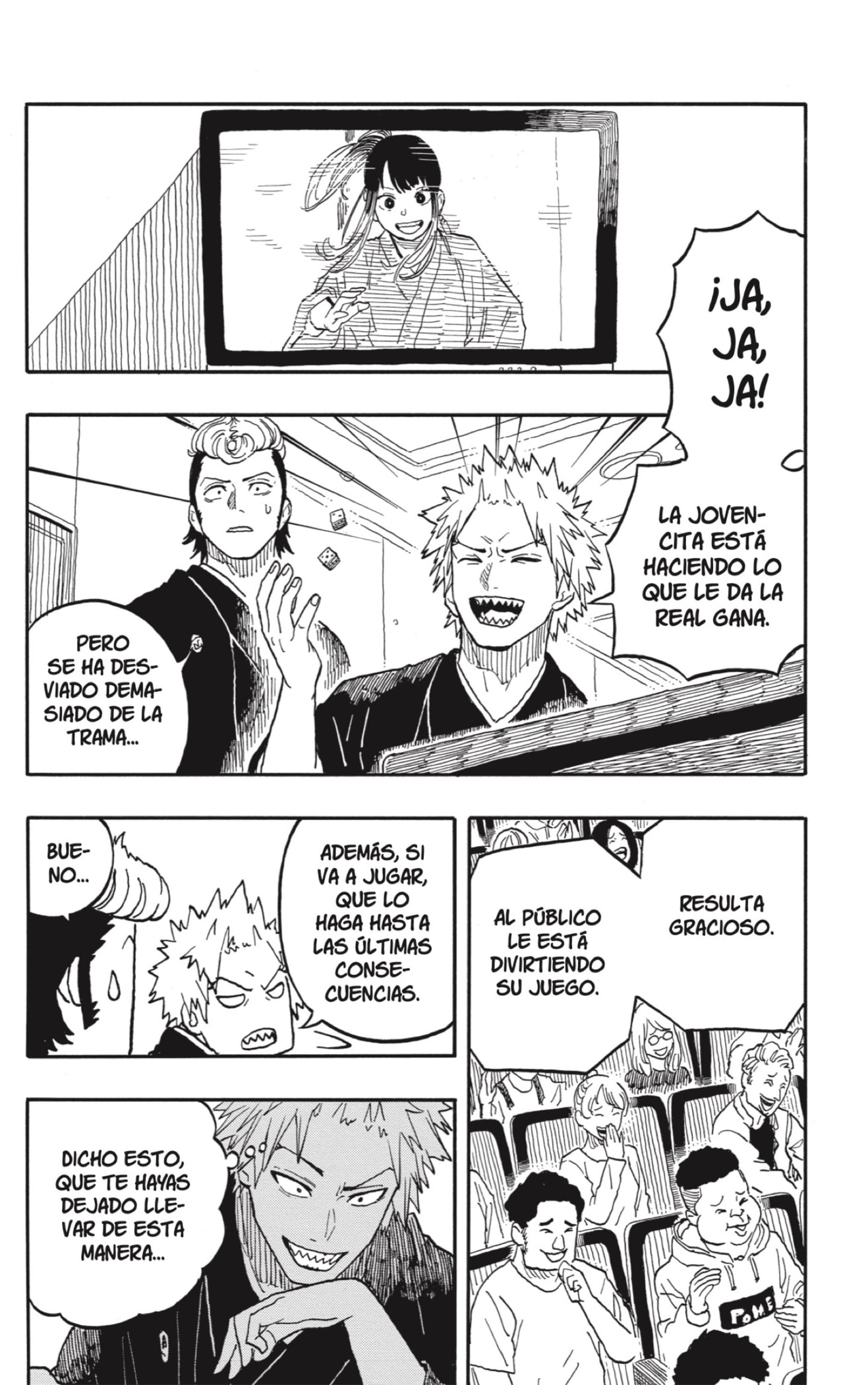 Akane-banashi Capitulo 100: El Rakuverso página 18