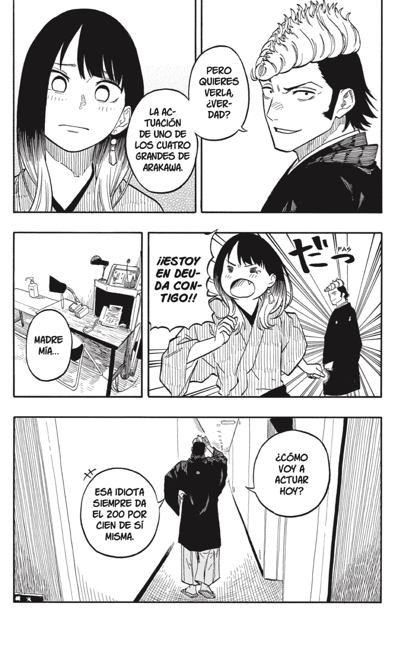 Akane-banashi Capitulo 102: El Furioso página 8