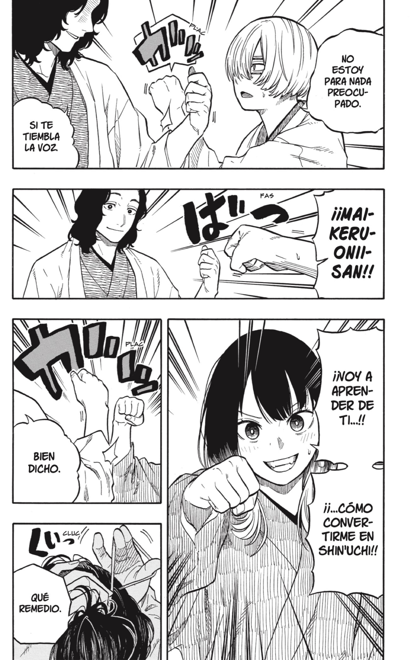 Akane-banashi Capitulo 109: Mostrar Quién Soy página 14