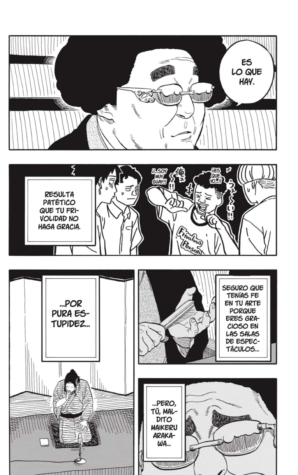 Akane-banashi Capitulo 112: Tambaleo página 10