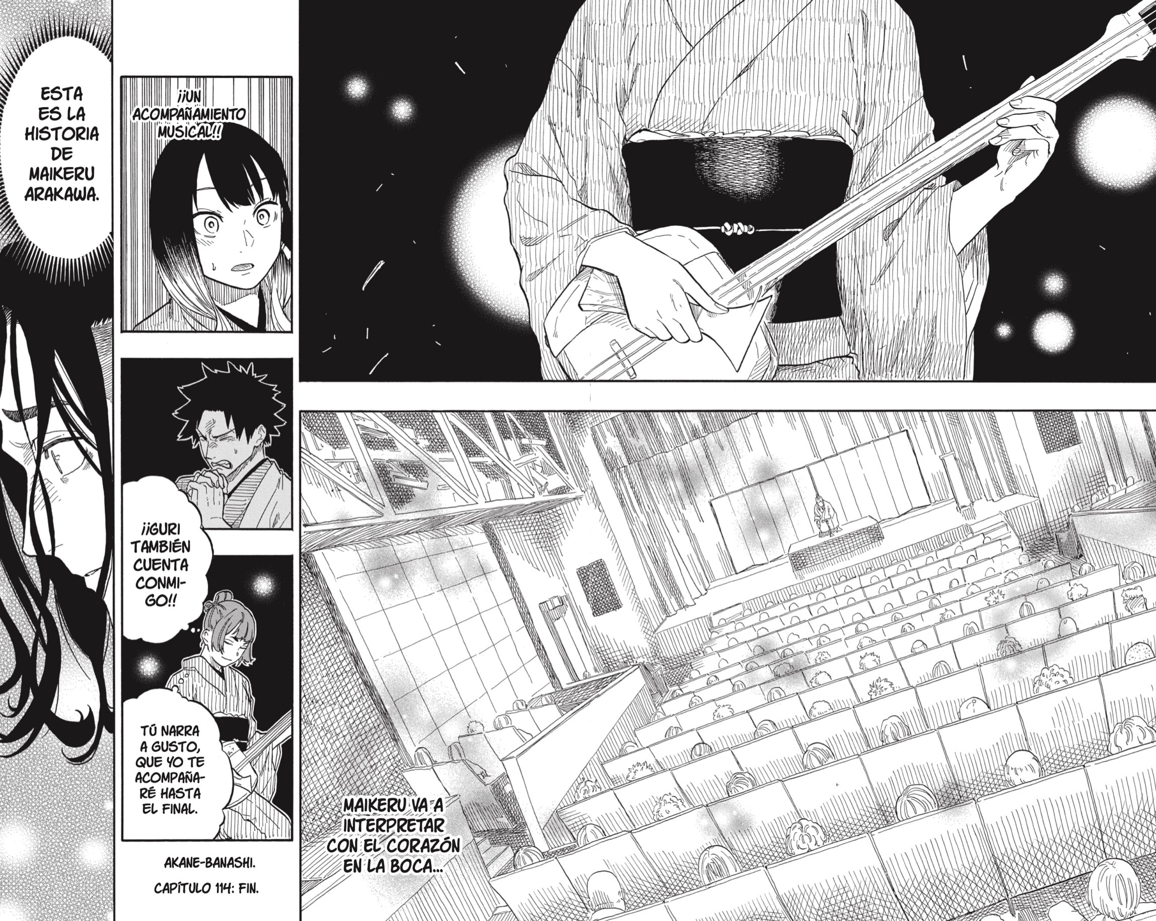 Akane-banashi Capitulo 114: Ying y Yang página 19