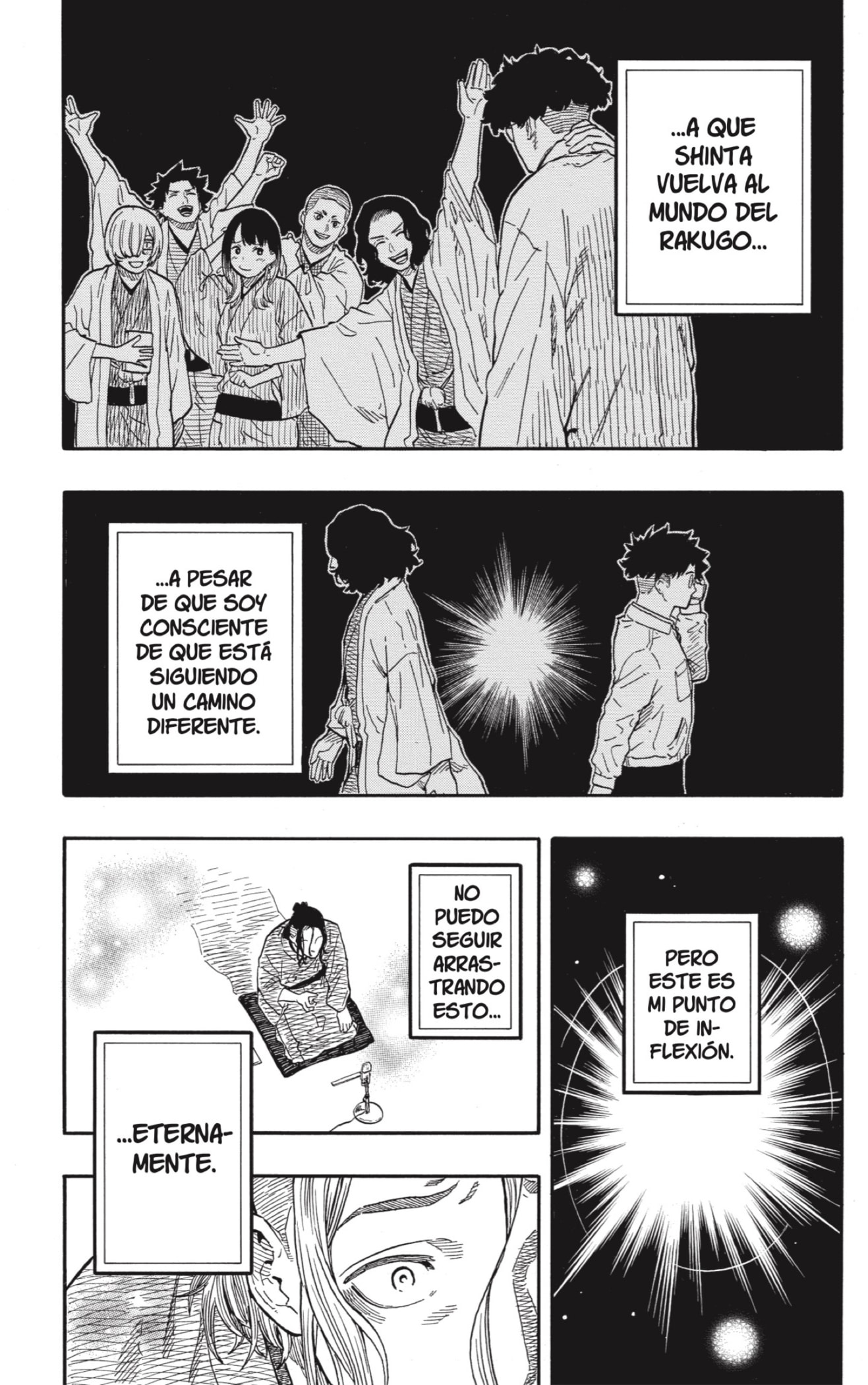 Akane-banashi Capitulo 115: Un Paso página 8