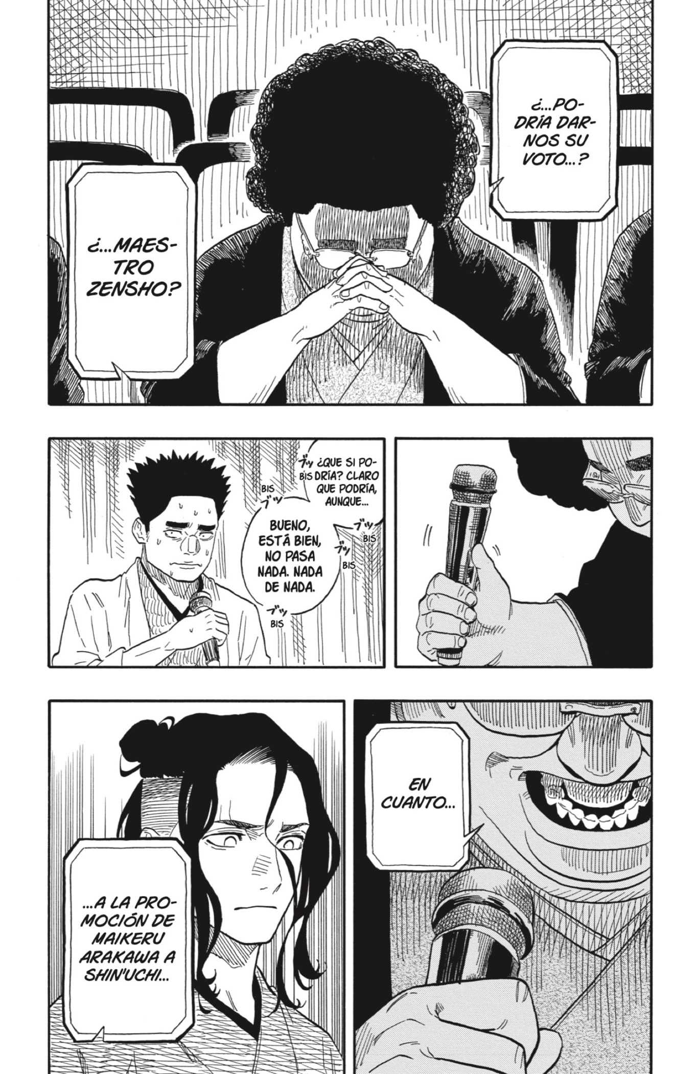 Akane-banashi Capitulo 116: El Resultado de los Jueces página 10