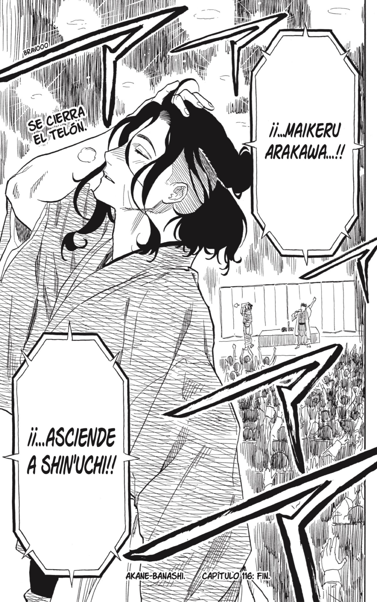 Akane-banashi Capitulo 116: El Resultado de los Jueces página 18