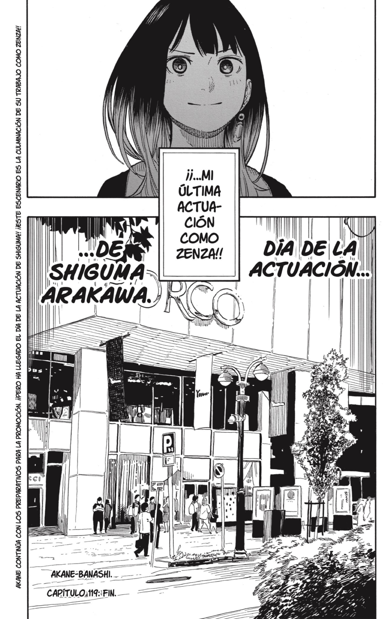 Akane-banashi Capitulo 119: Una Rakugoka Completa página 19