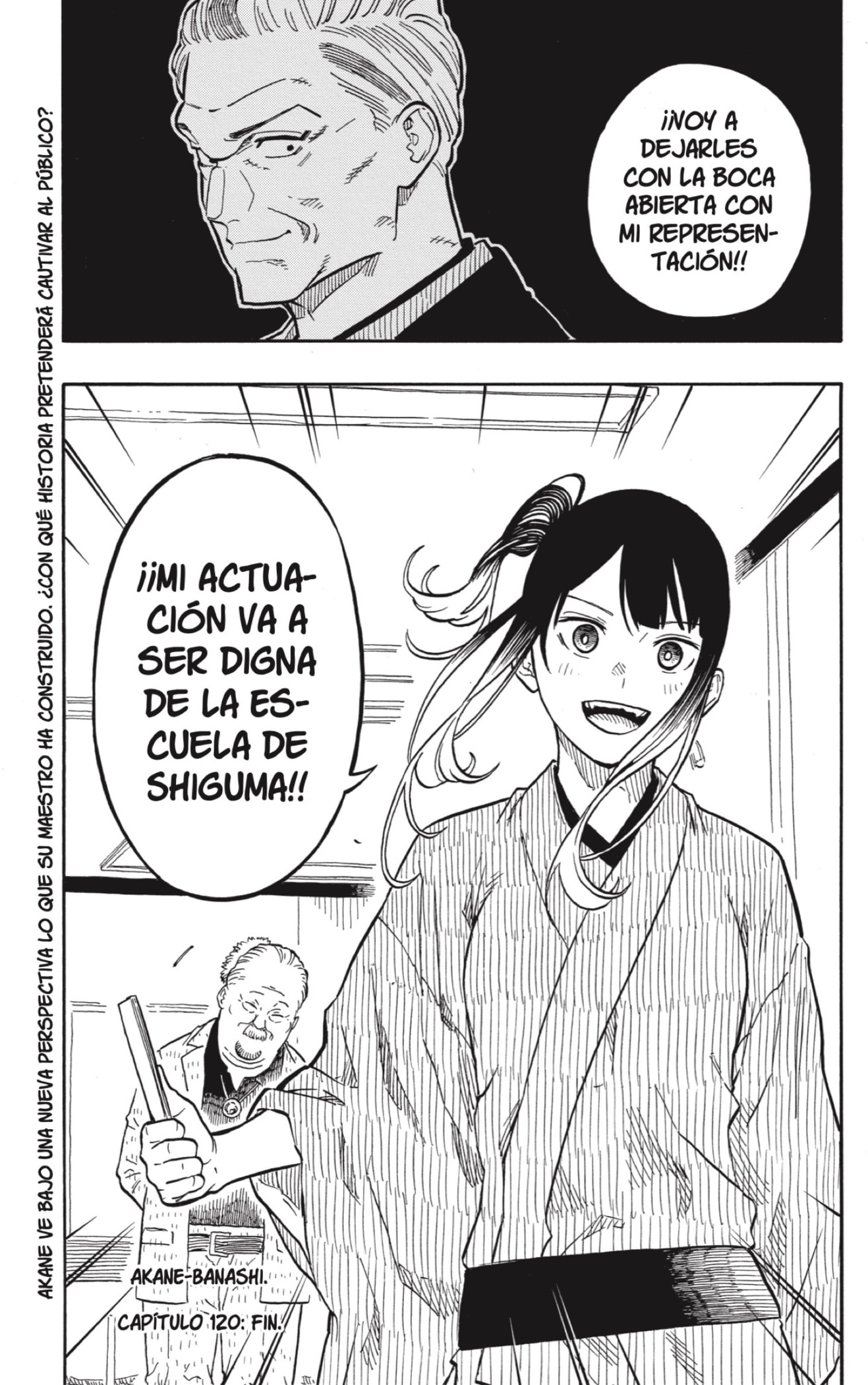 Akane-banashi Capitulo 120: Recorrer el Camino página 19