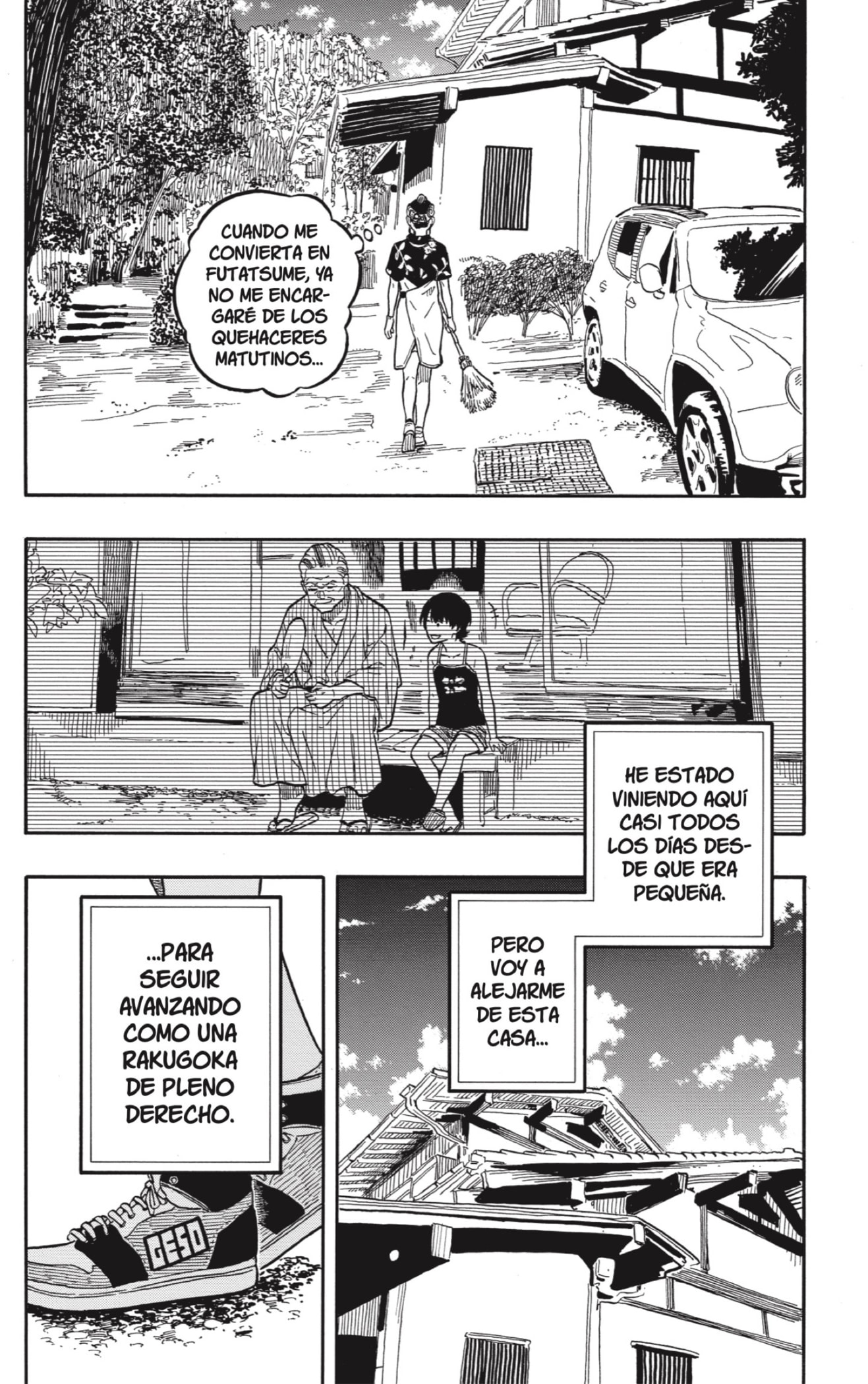 Akane-banashi Capitulo 120: Recorrer el Camino página 2