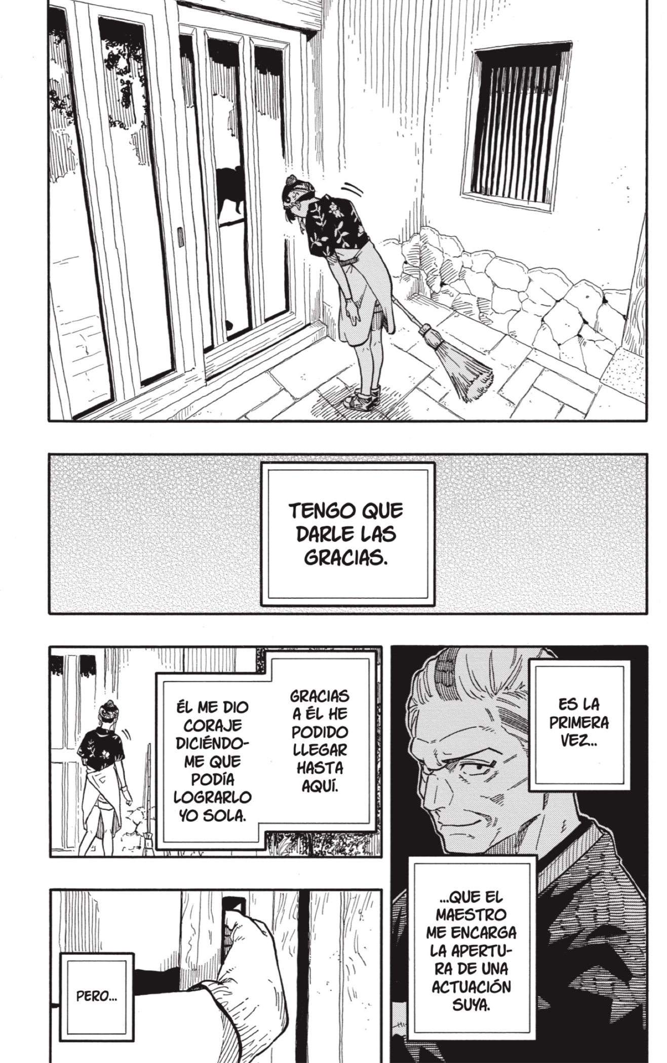 Akane-banashi Capitulo 120: Recorrer el Camino página 3