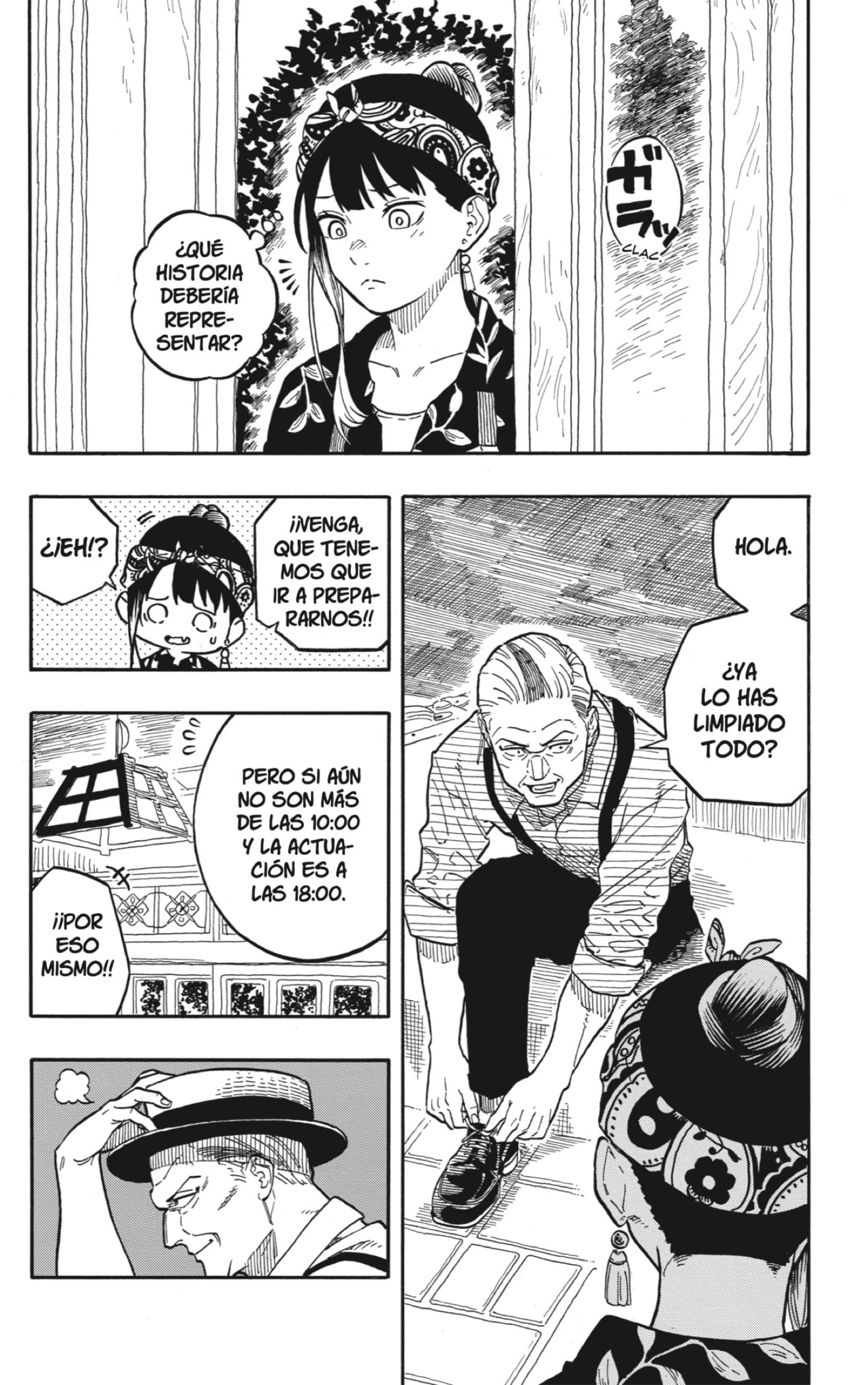 Akane-banashi Capitulo 120: Recorrer el Camino página 4