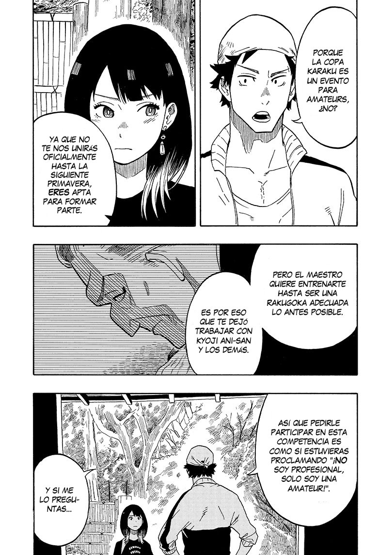 Akane-banashi Capitulo 13: Objetivo y condición página 10