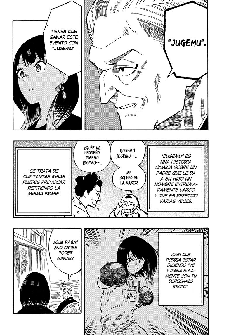 Akane-banashi Capitulo 13: Objetivo y condición página 17