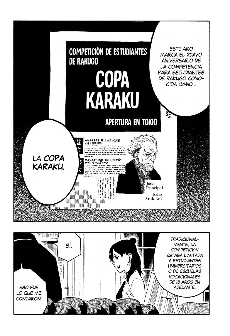 Akane-banashi Capitulo 13: Objetivo y condición página 3