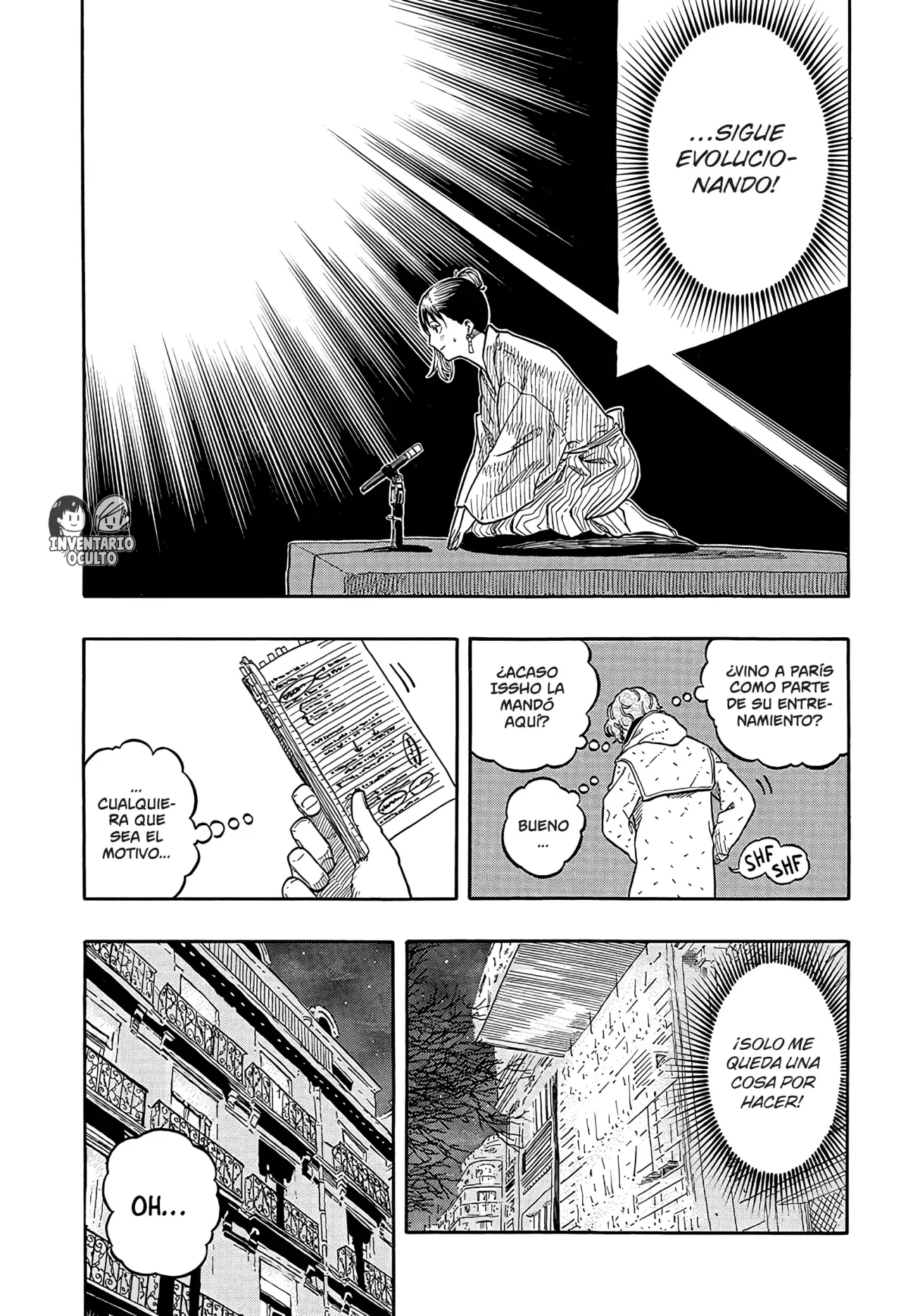 Akane-banashi Capitulo 143: Muy Aterrador página 14