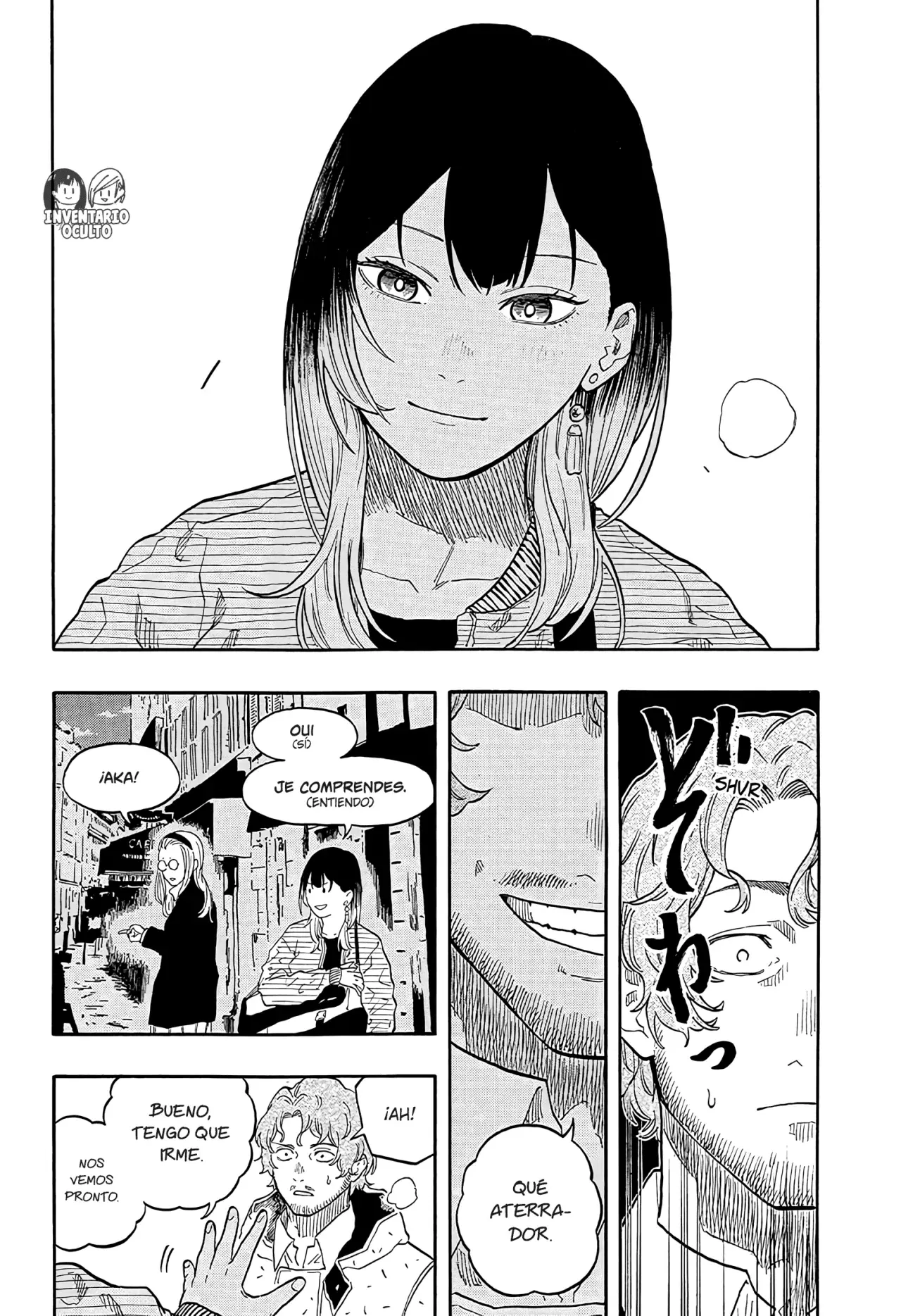 Akane-banashi Capitulo 143: Muy Aterrador página 17
