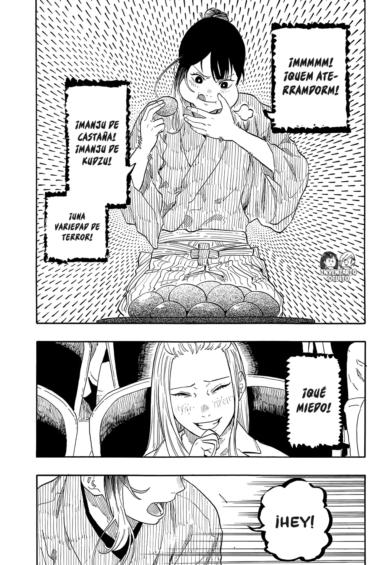 Akane-banashi Capitulo 143: Muy Aterrador página 8
