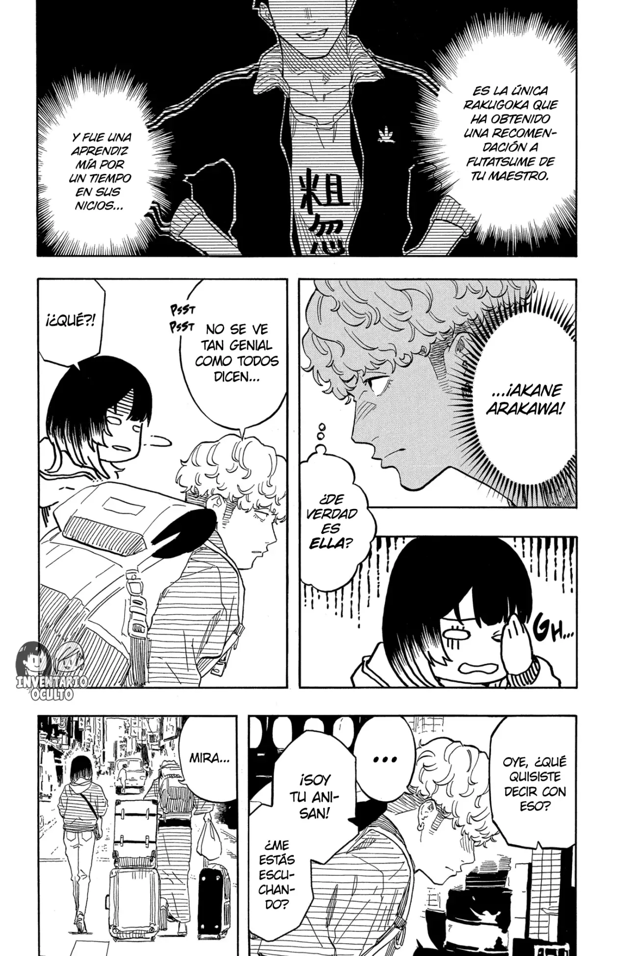 Akane-banashi Capitulo 145: Siéntate y Mira página 10