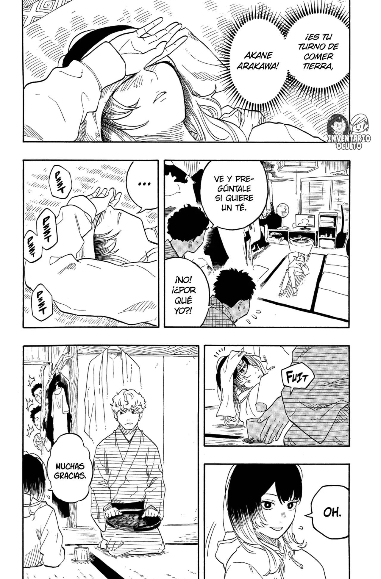 Akane-banashi Capitulo 145: Siéntate y Mira página 16