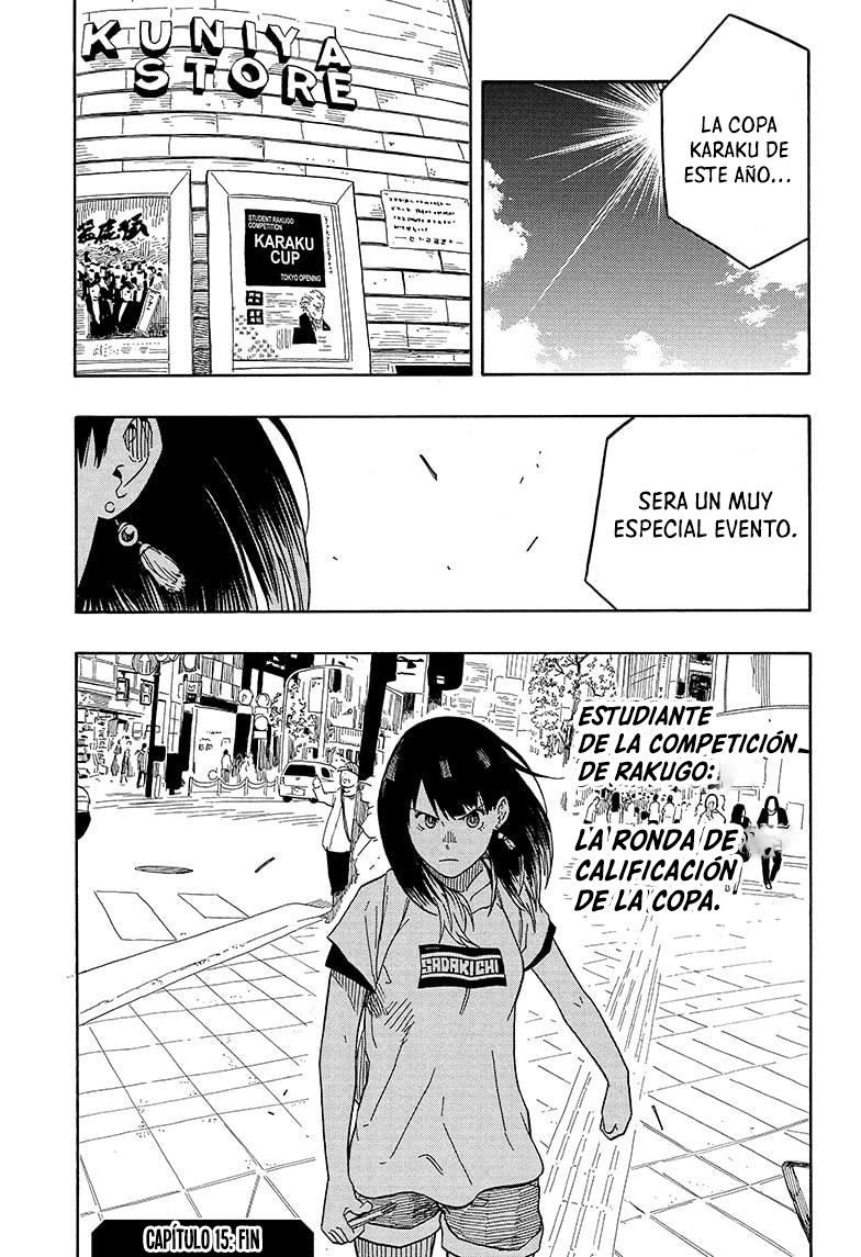 Akane-banashi Capitulo 15: El rakugo de Koguma página 19