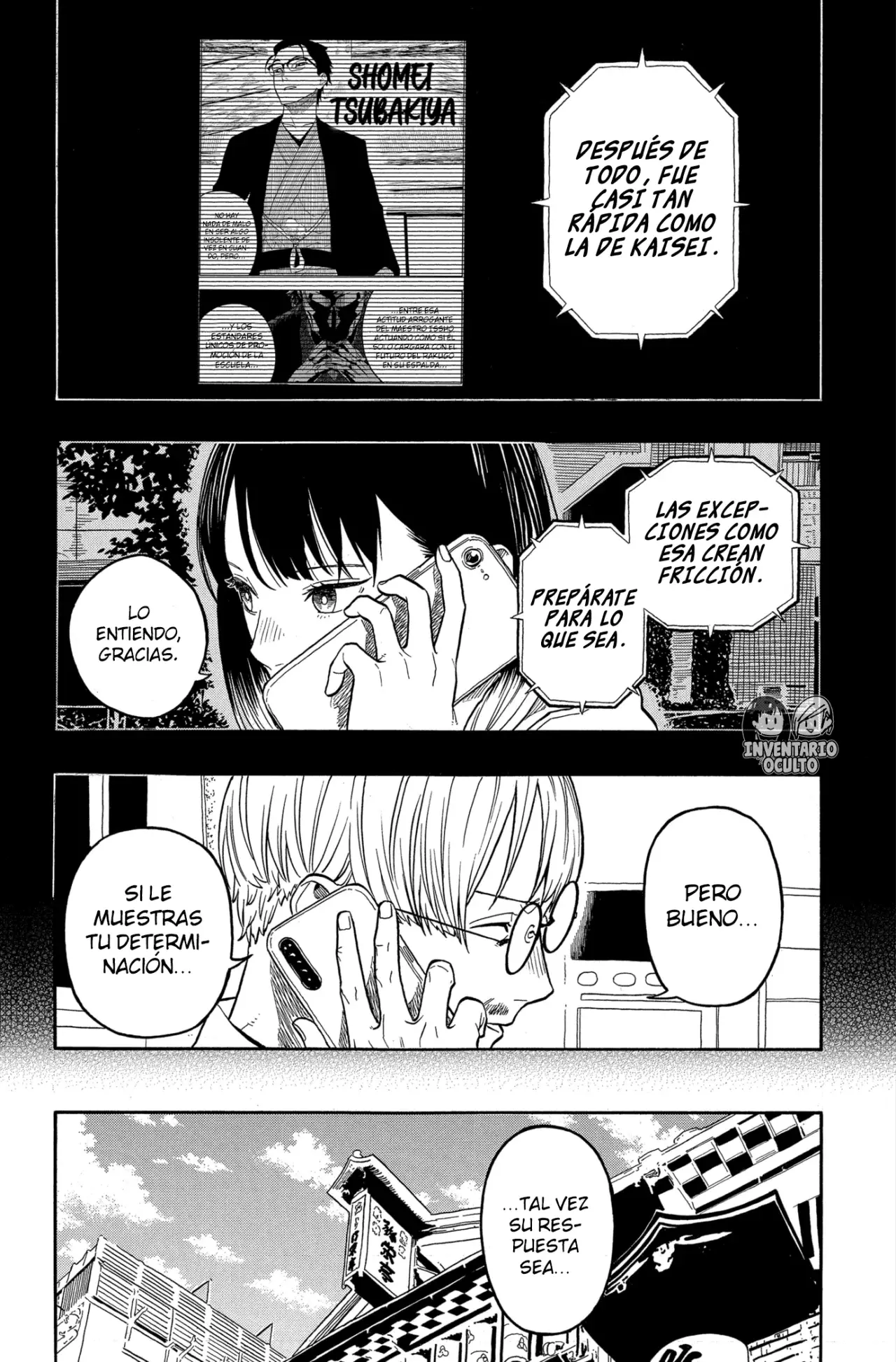 Akane-banashi Capitulo 151: Costumbres página 4