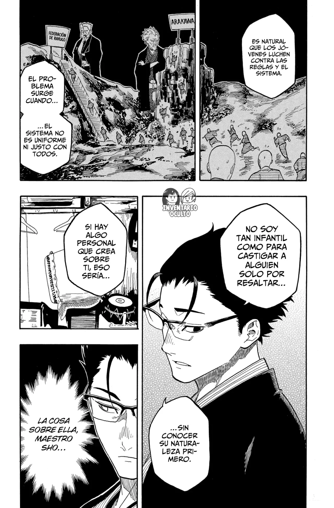 Akane-banashi Capitulo 151: Costumbres página 8