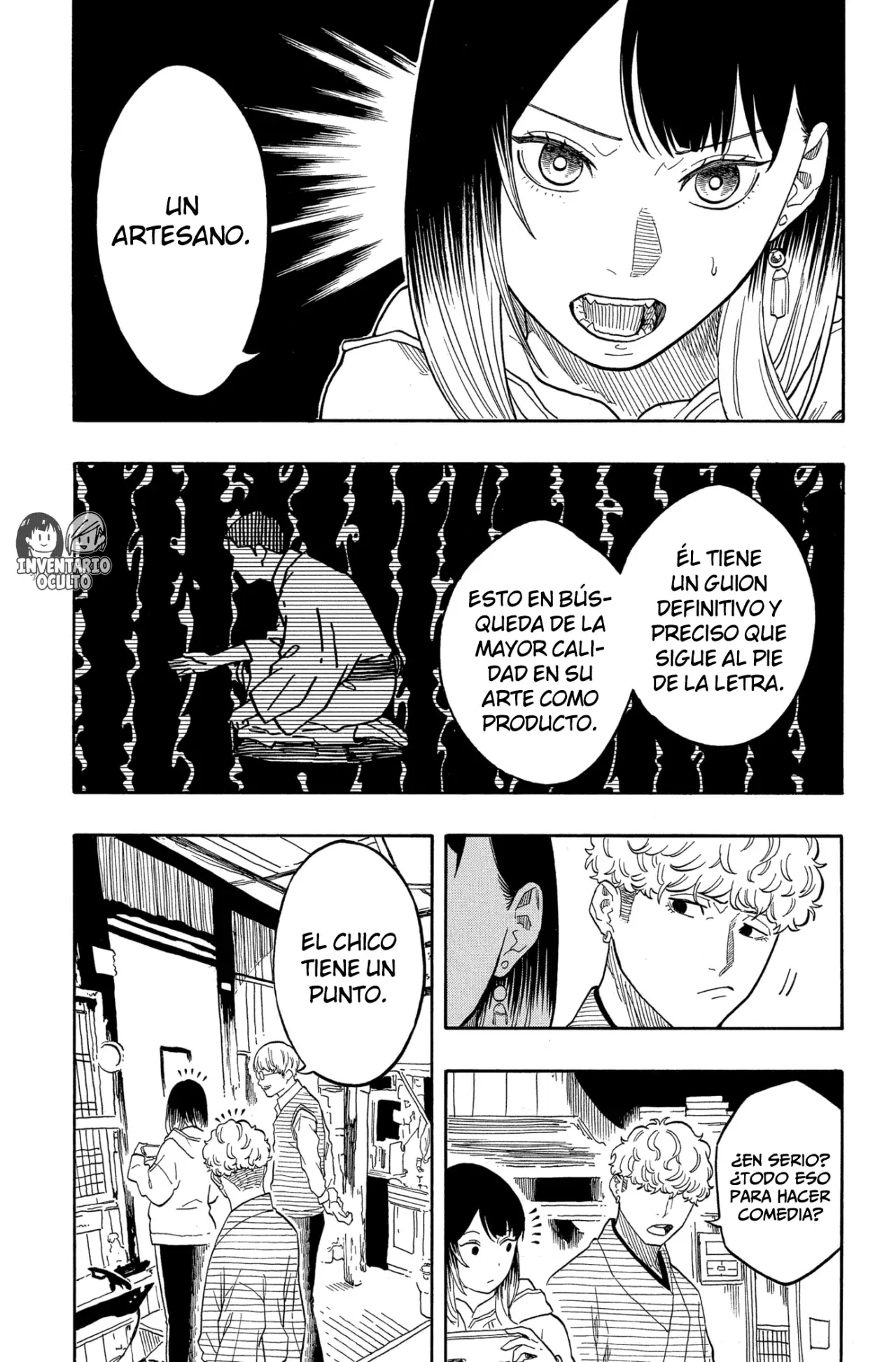 Akane-banashi Capitulo 152: Su Motivo página 15