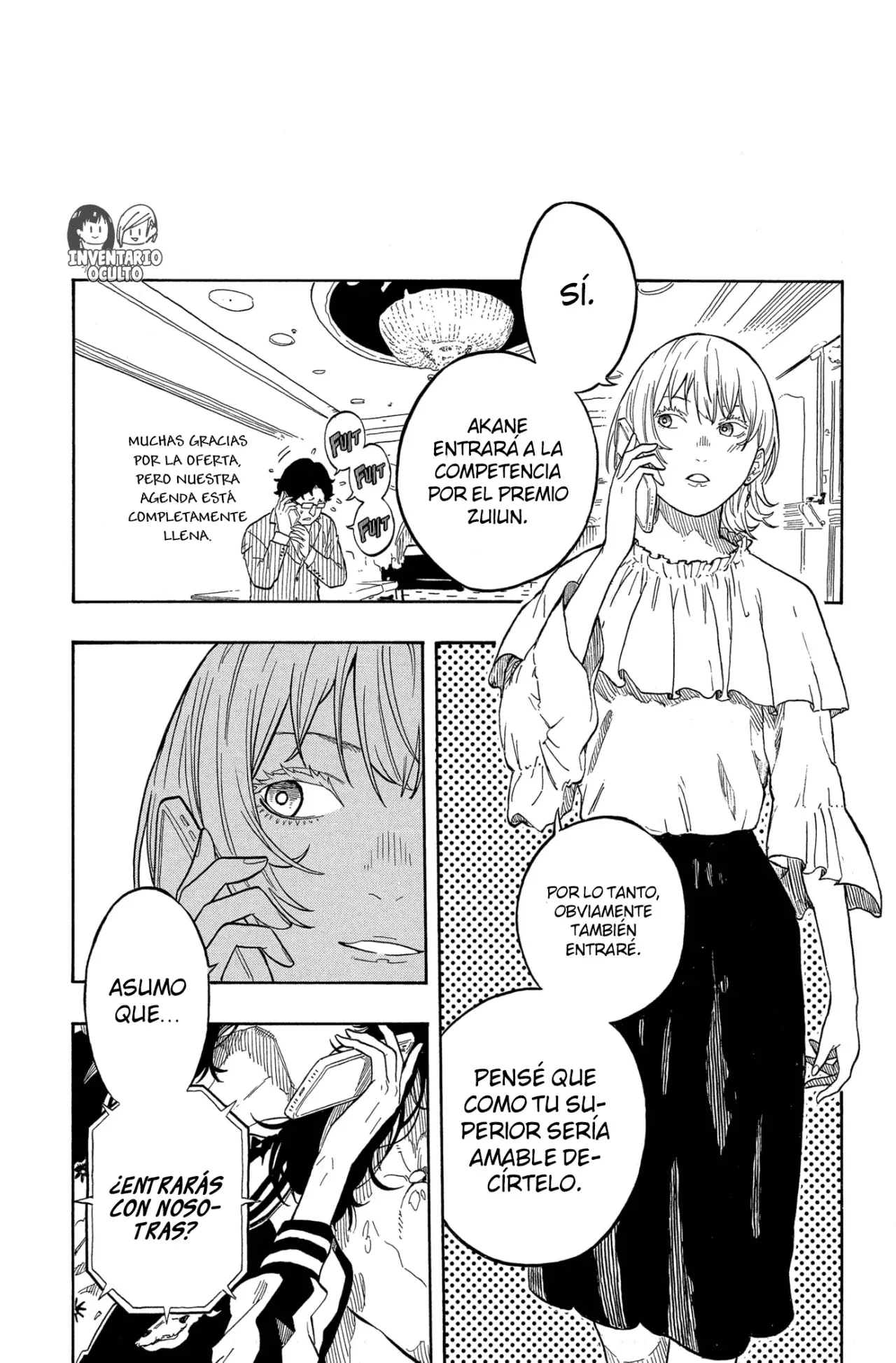 Akane-banashi Capitulo 154: No es Divertido página 18