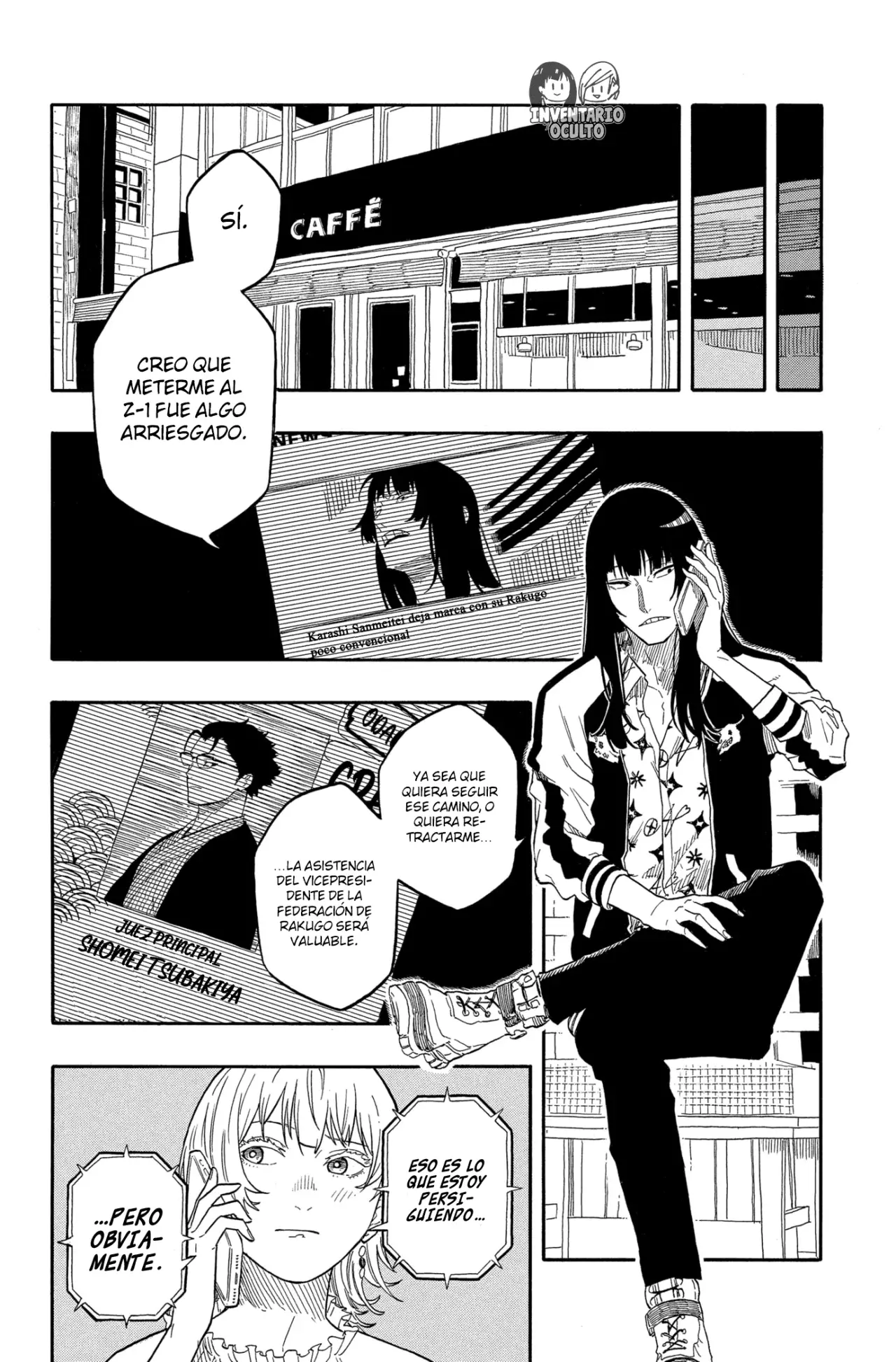 Akane-banashi Capitulo 155: UFF página 18