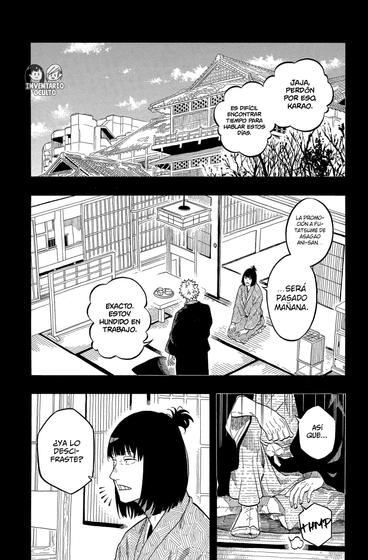Akane-banashi Capitulo 155: UFF página 3