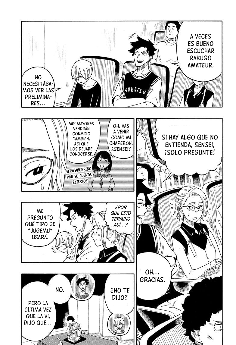 Akane-banashi Capitulo 16: La copa Karaku comienza. página 24