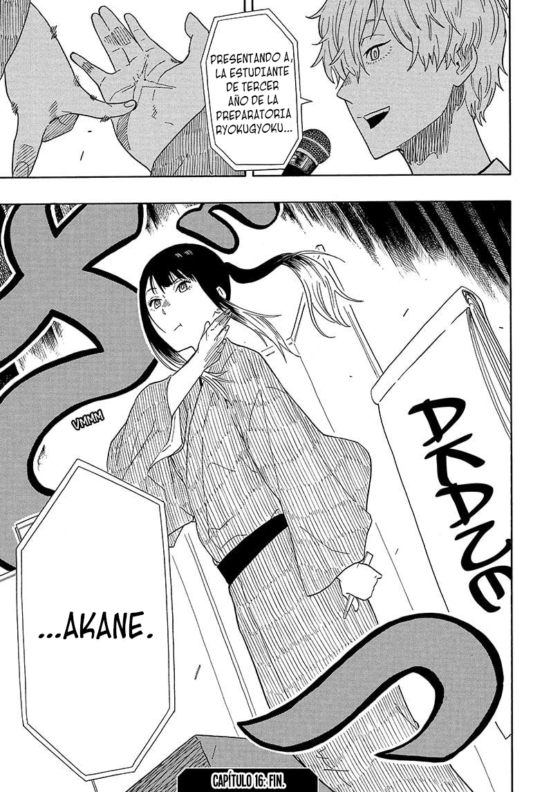 Akane-banashi Capitulo 16: La copa Karaku comienza. página 26