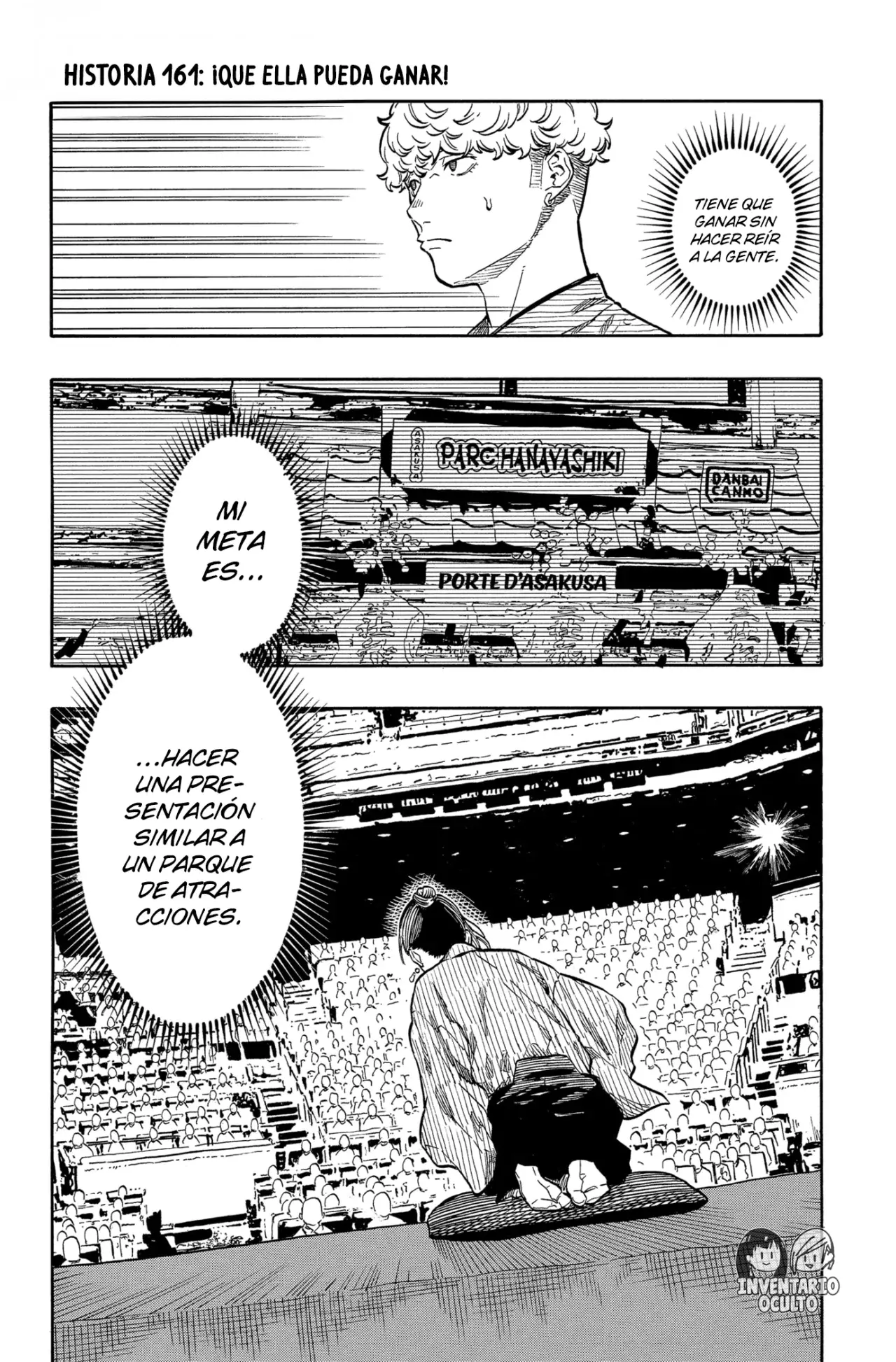 Akane-banashi Capitulo 161: ¡Que Ella Pueda Ganar! página 2