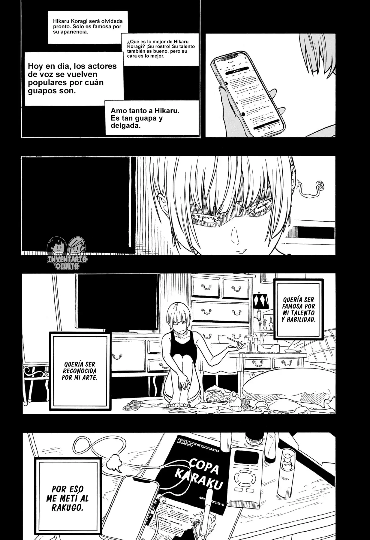 Akane-banashi Capitulo 167: Dejarlo Todo en el Escenario página 10