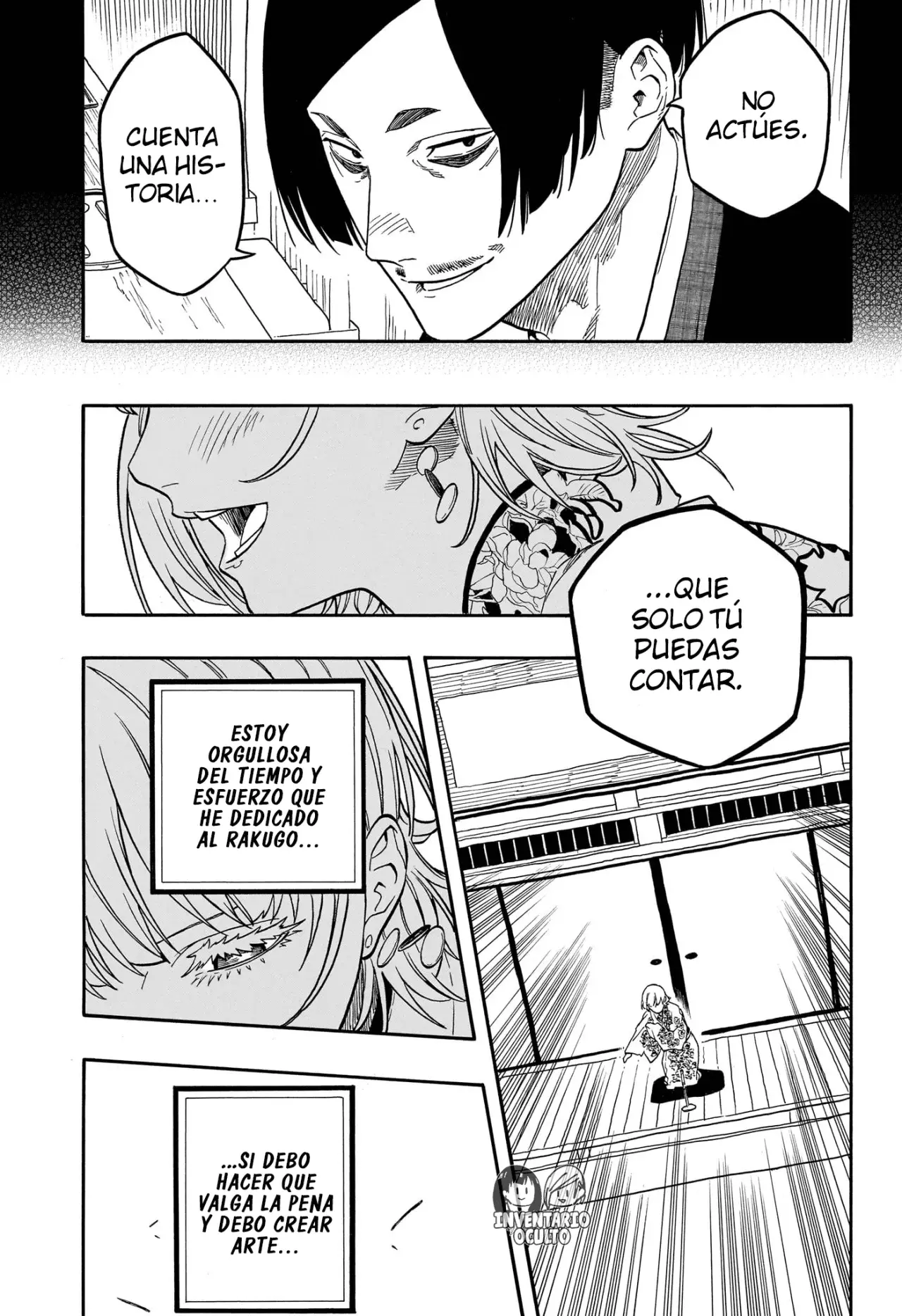Akane-banashi Capitulo 167: Dejarlo Todo en el Escenario página 13