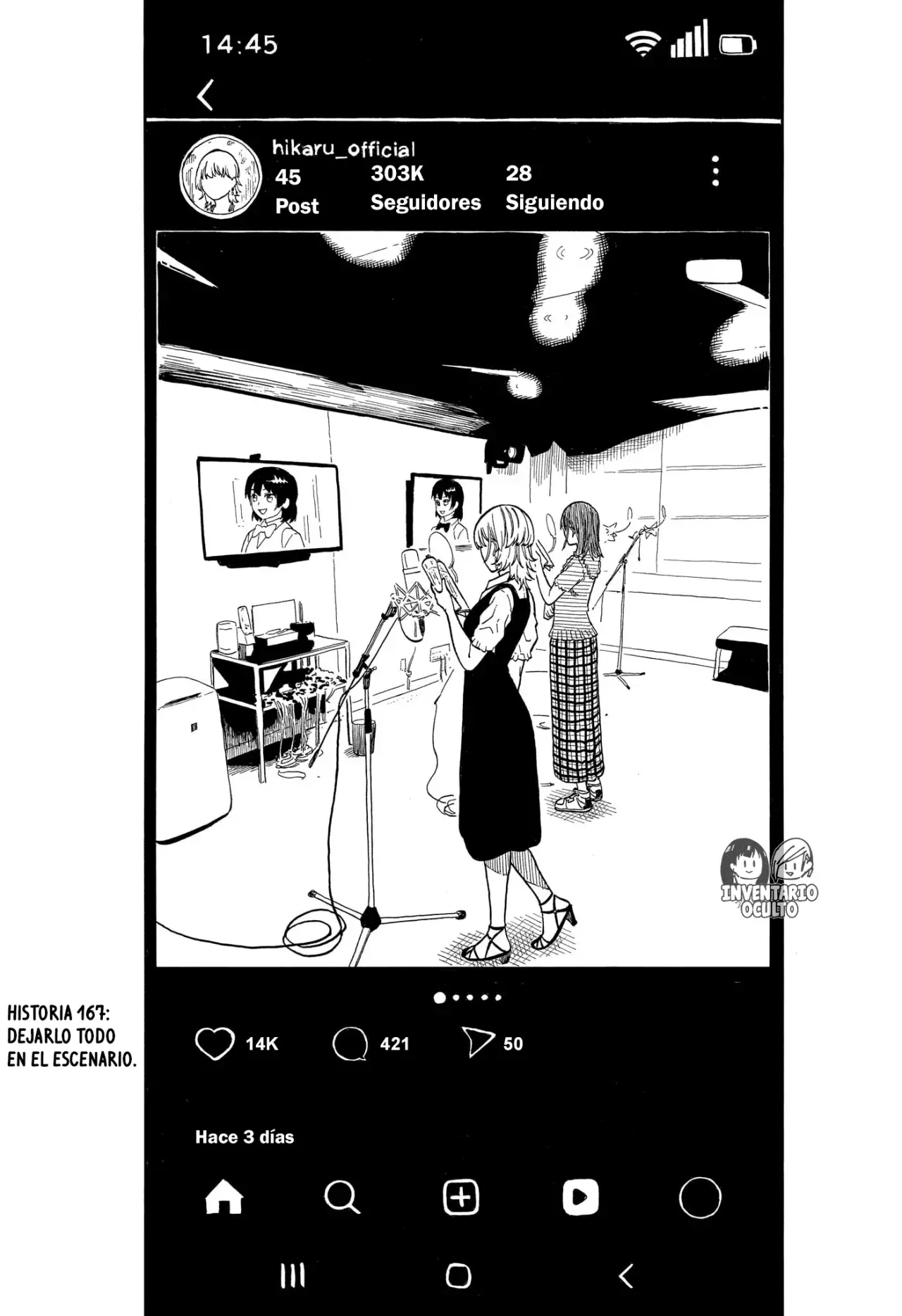 Akane-banashi Capitulo 167: Dejarlo Todo en el Escenario página 2