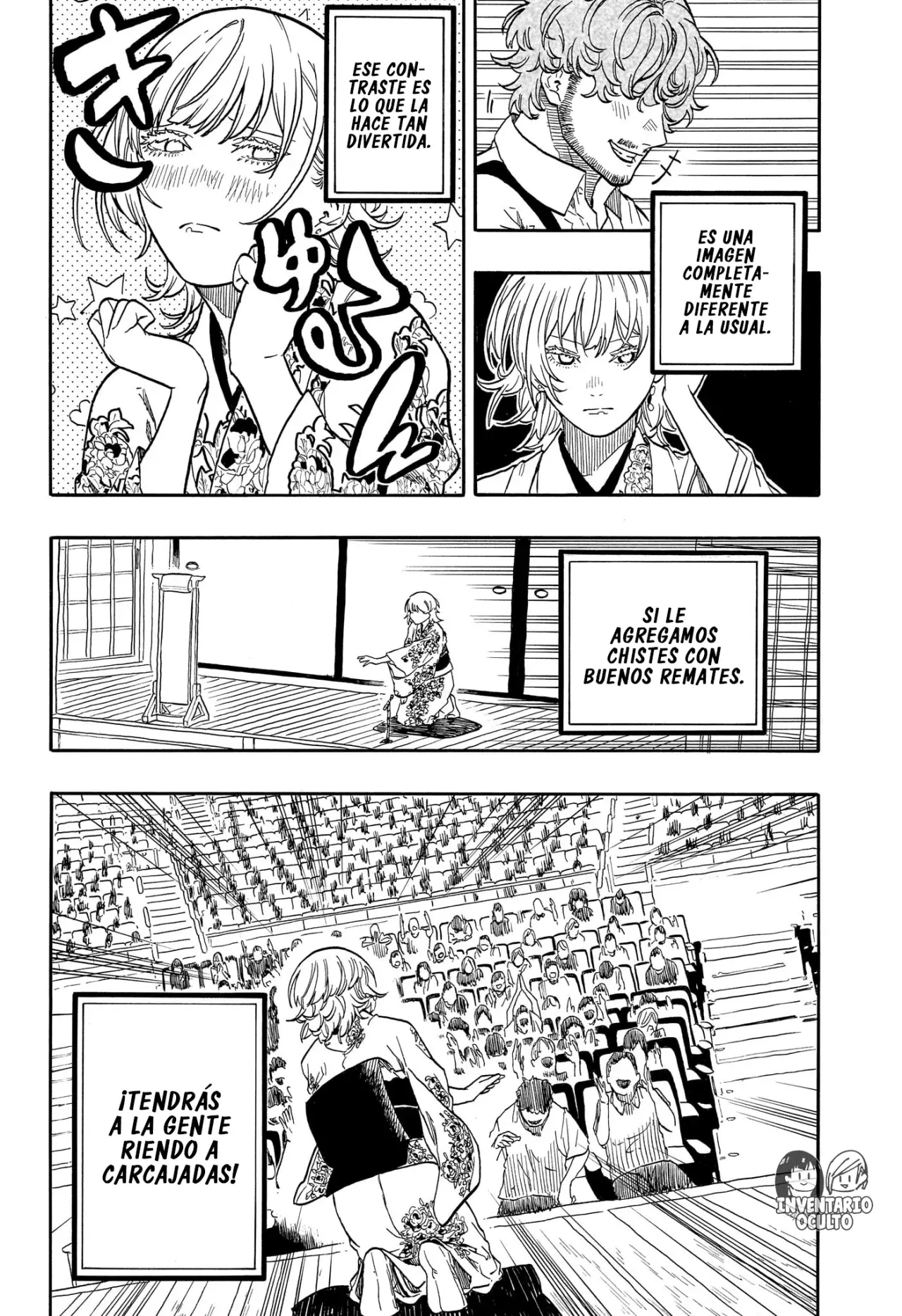 Akane-banashi Capitulo 167: Dejarlo Todo en el Escenario página 8
