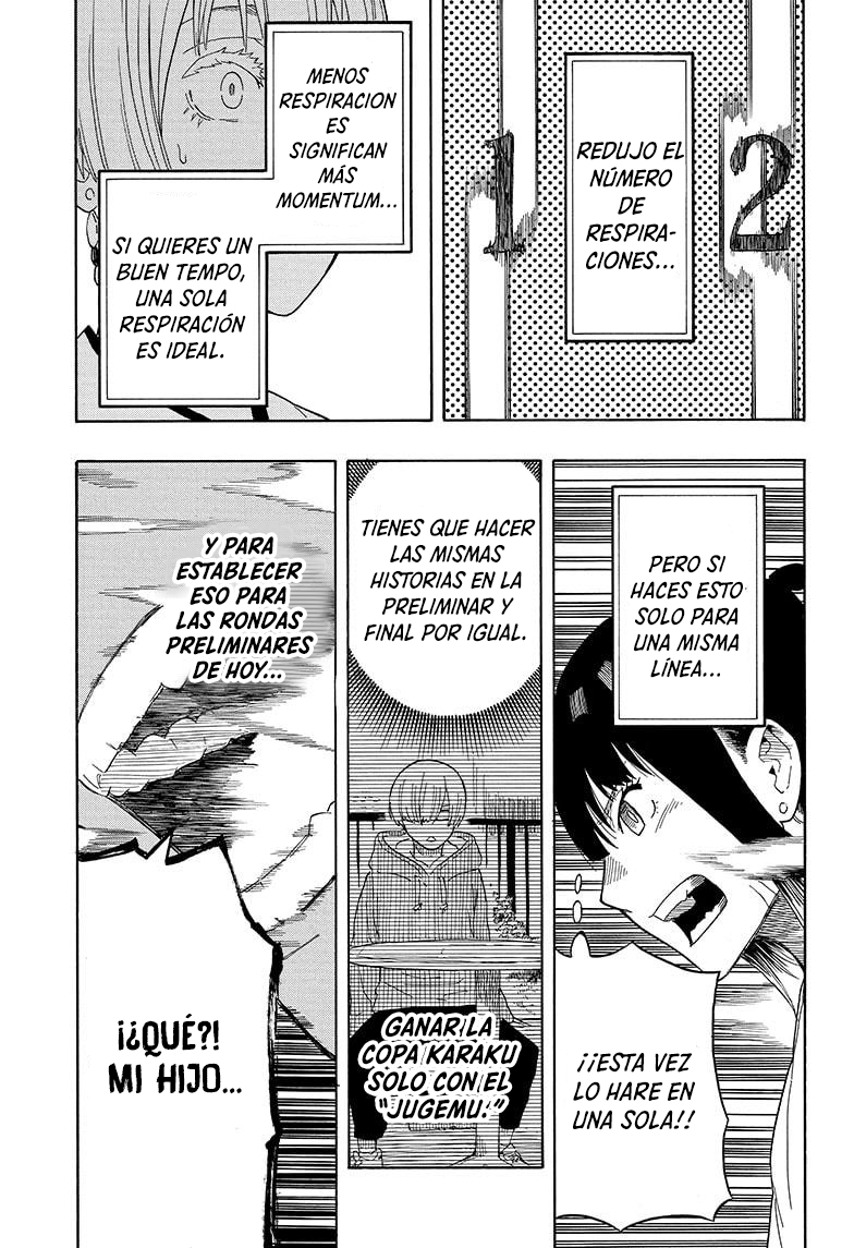 Akane-banashi Capitulo 17: Las preliminares de la Copa Karaku página 10