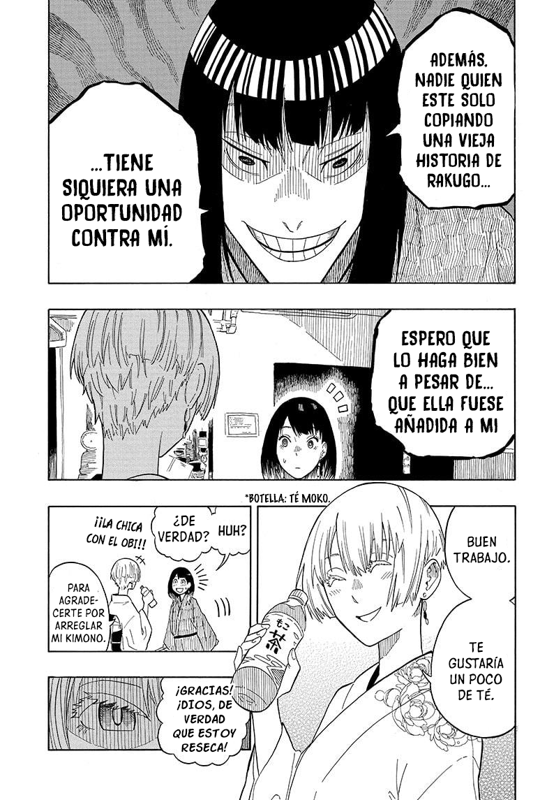 Akane-banashi Capitulo 17: Las preliminares de la Copa Karaku página 15