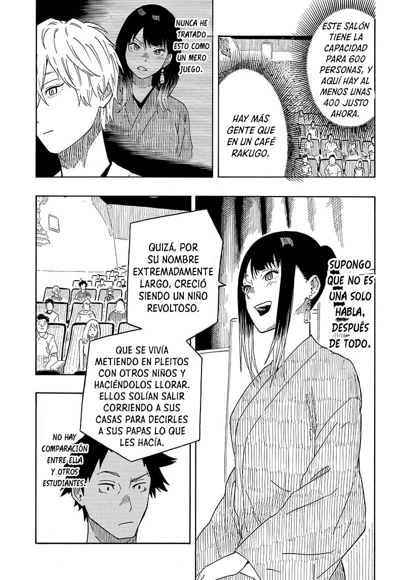 Akane-banashi Capitulo 17: Las preliminares de la Copa Karaku página 4