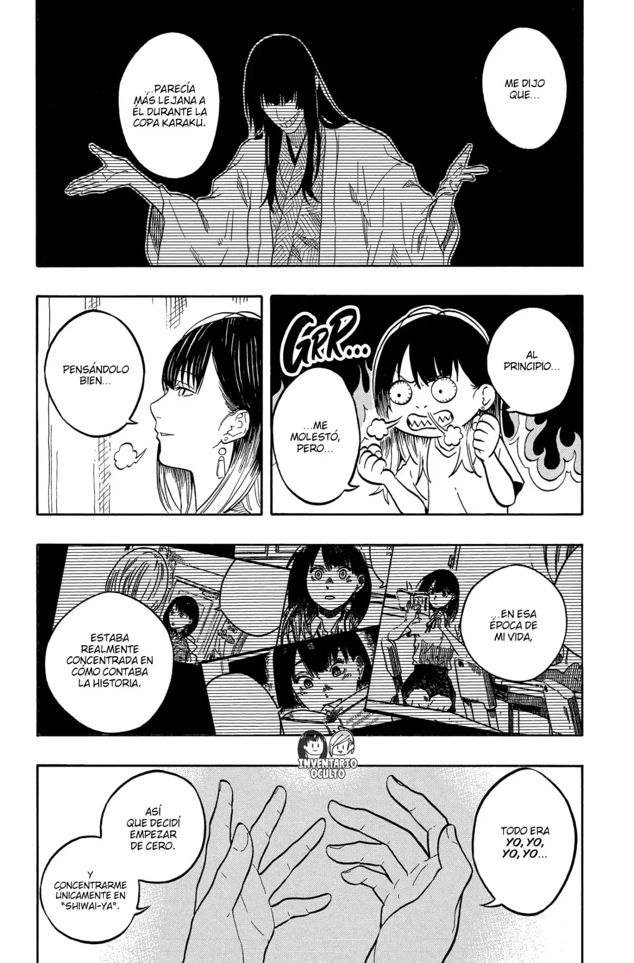 Akane-banashi Capitulo 179: ¡Así de Hace! página 8