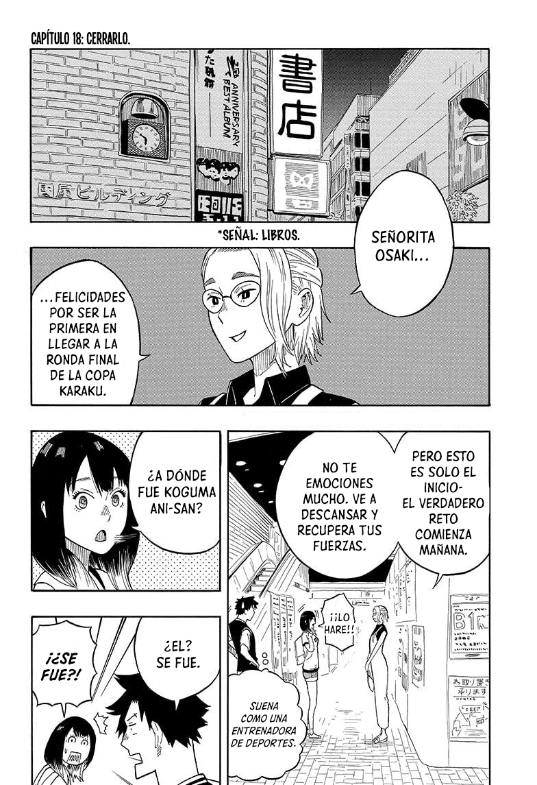 Akane-banashi Capitulo 18: Cállate página 3