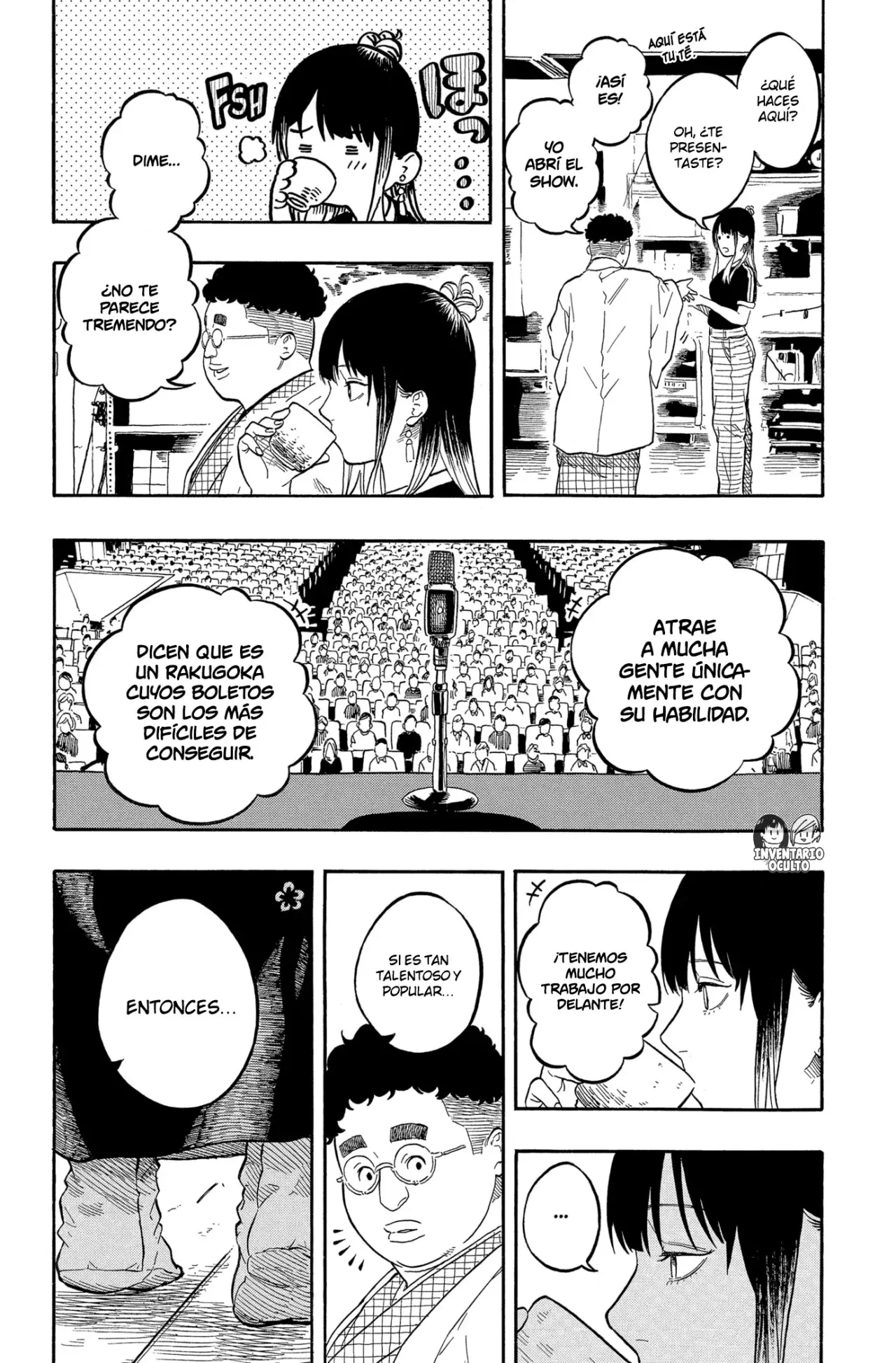 Akane-banashi Capitulo 184: Capacidad de atracción página 18
