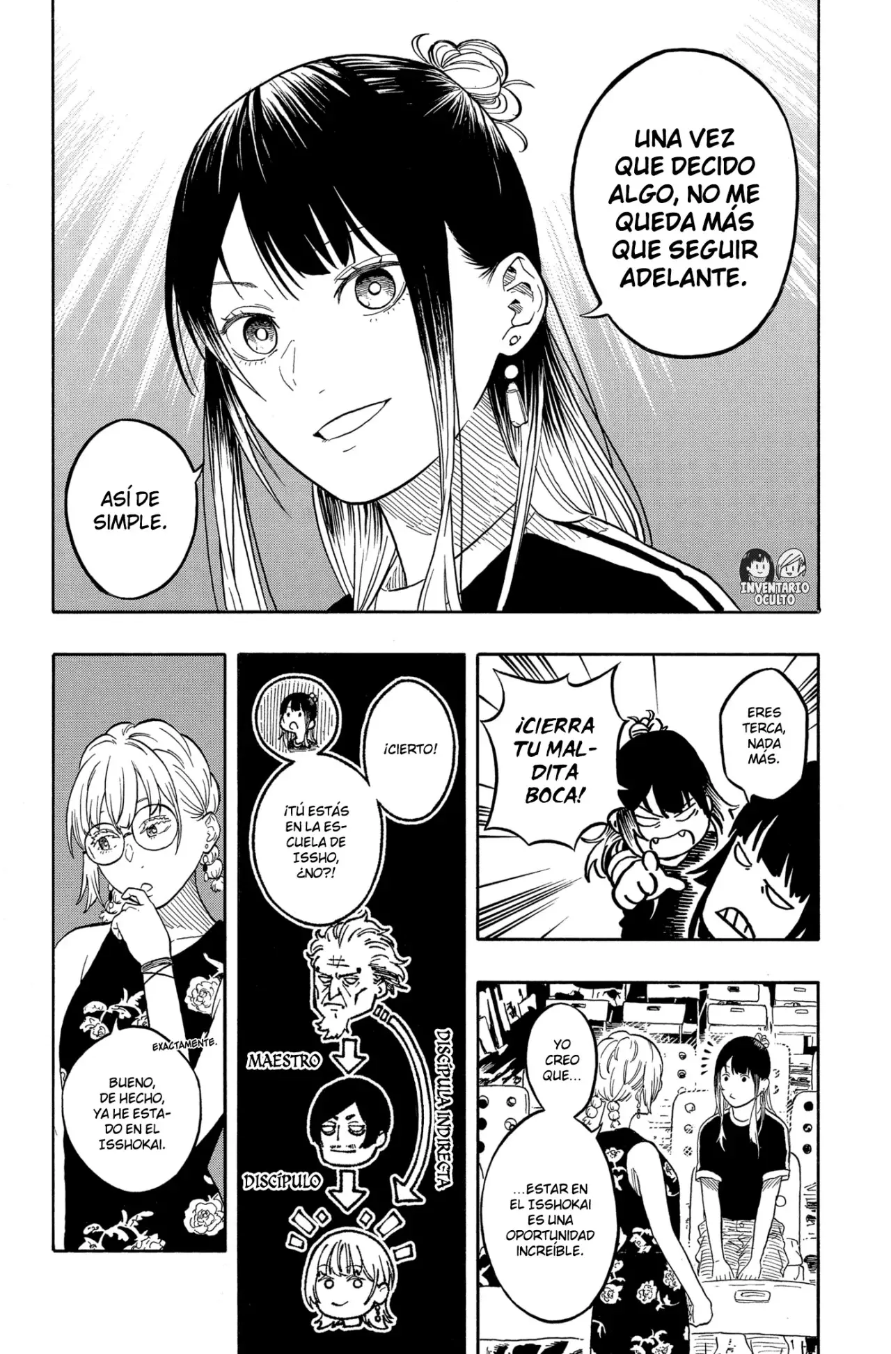 Akane-banashi Capitulo 184: Capacidad de atracción página 8