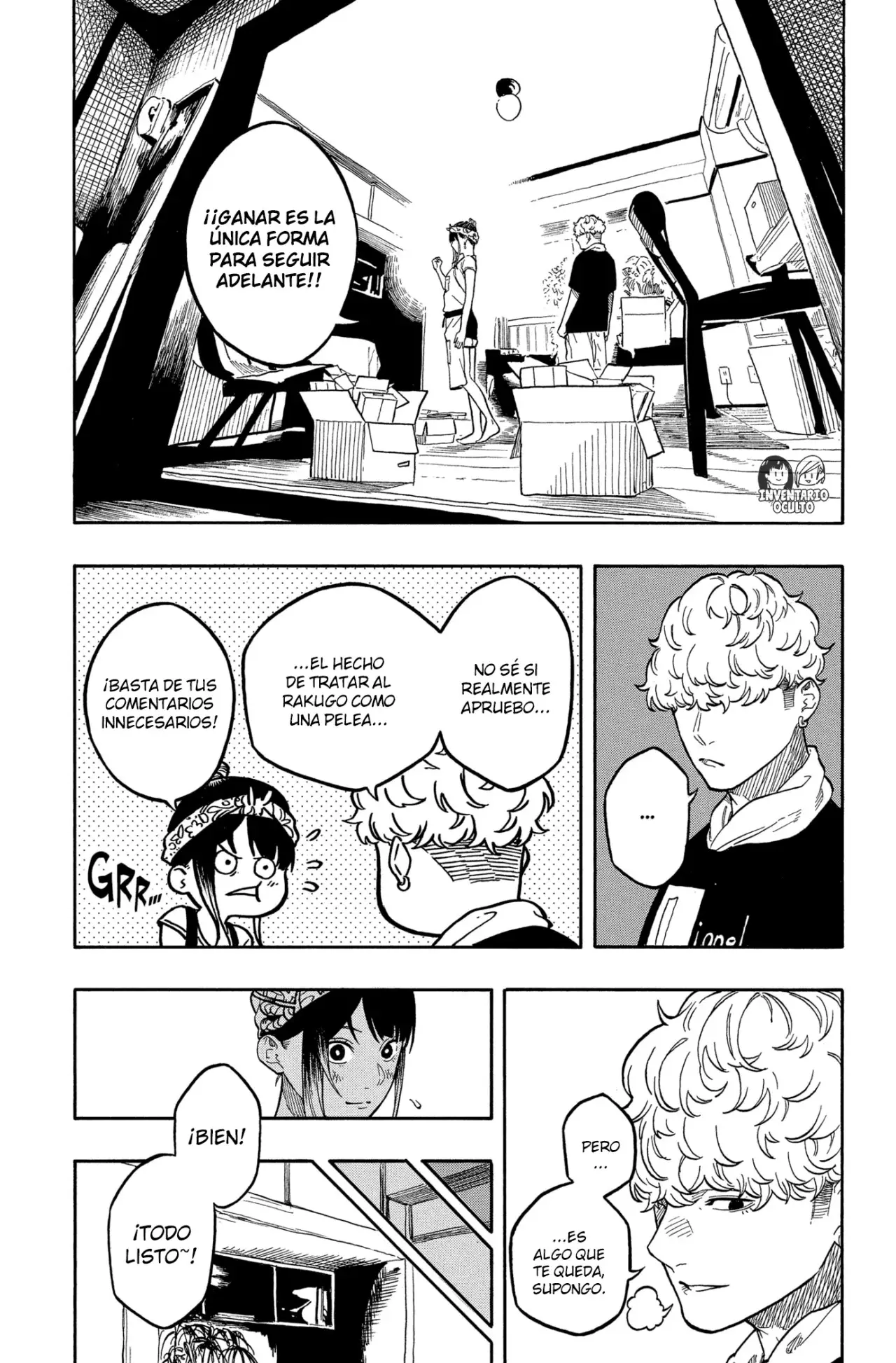 Akane-banashi Capitulo 188: Entrenamiento por triplete página 7