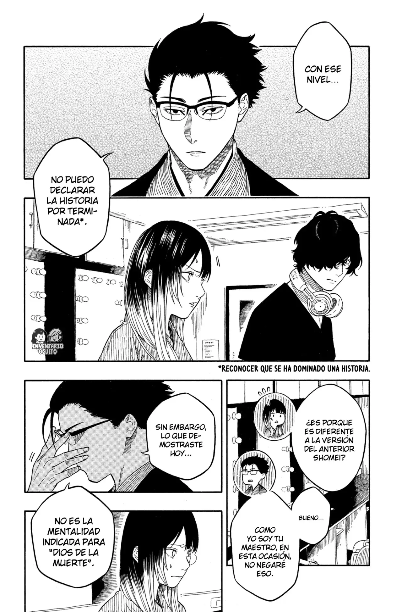 Akane-banashi Capitulo 190: ¿Qué es la muerte? página 13
