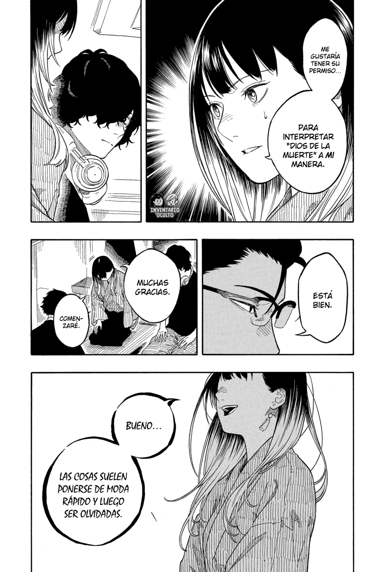 Akane-banashi Capitulo 190: ¿Qué es la muerte? página 5