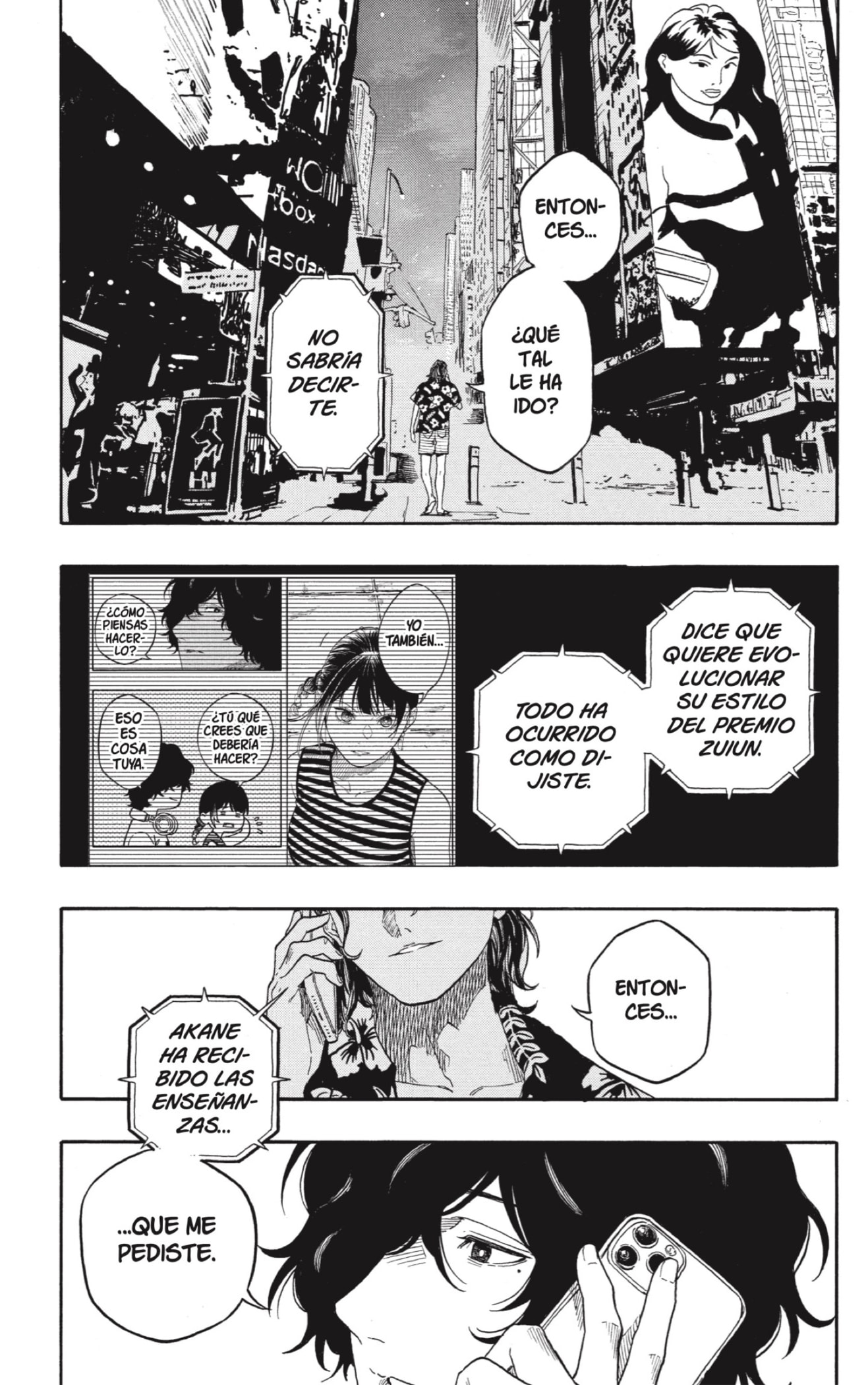 Akane-banashi Capitulo 195 página 9